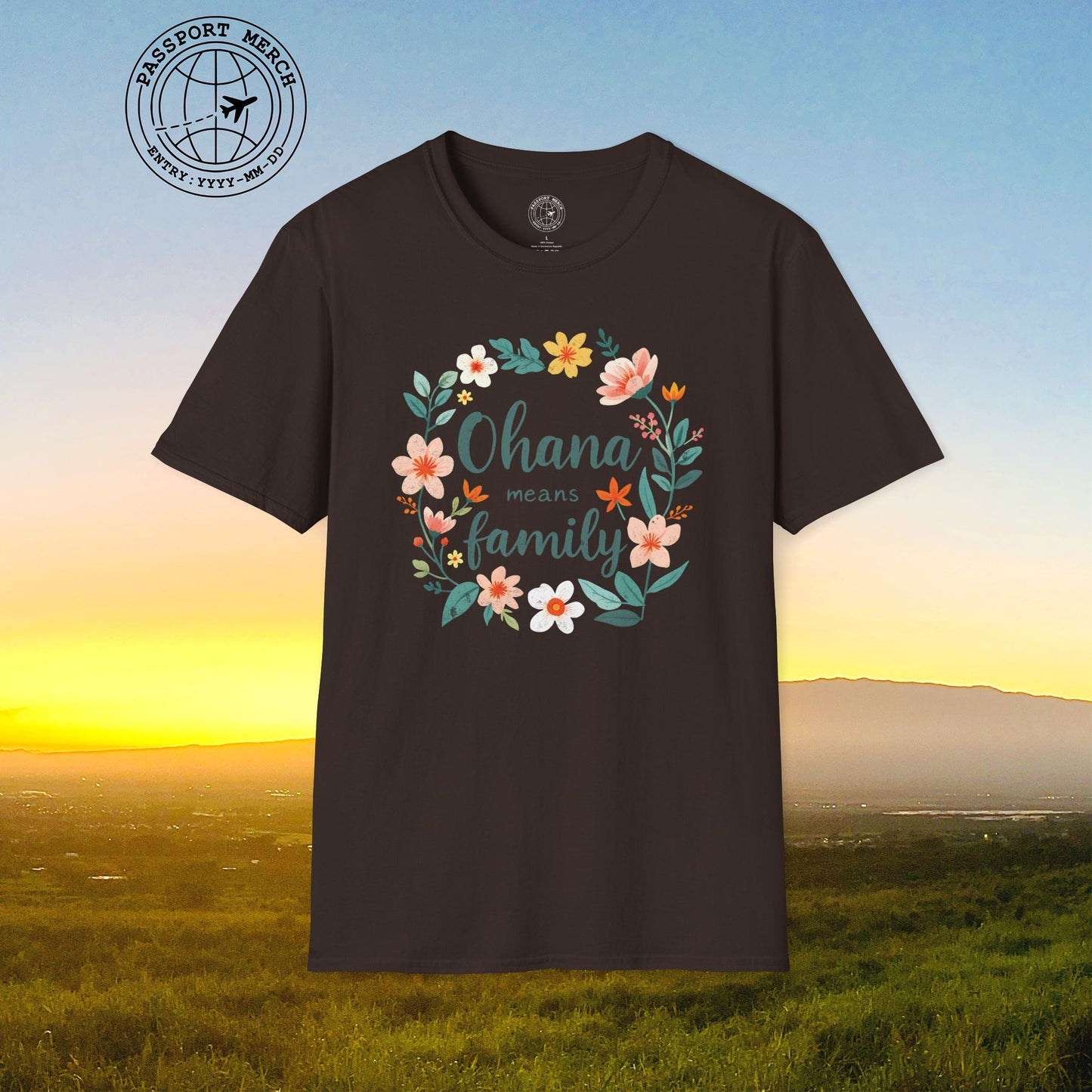 Ohana Means Family, Hawaii T-Shirt
