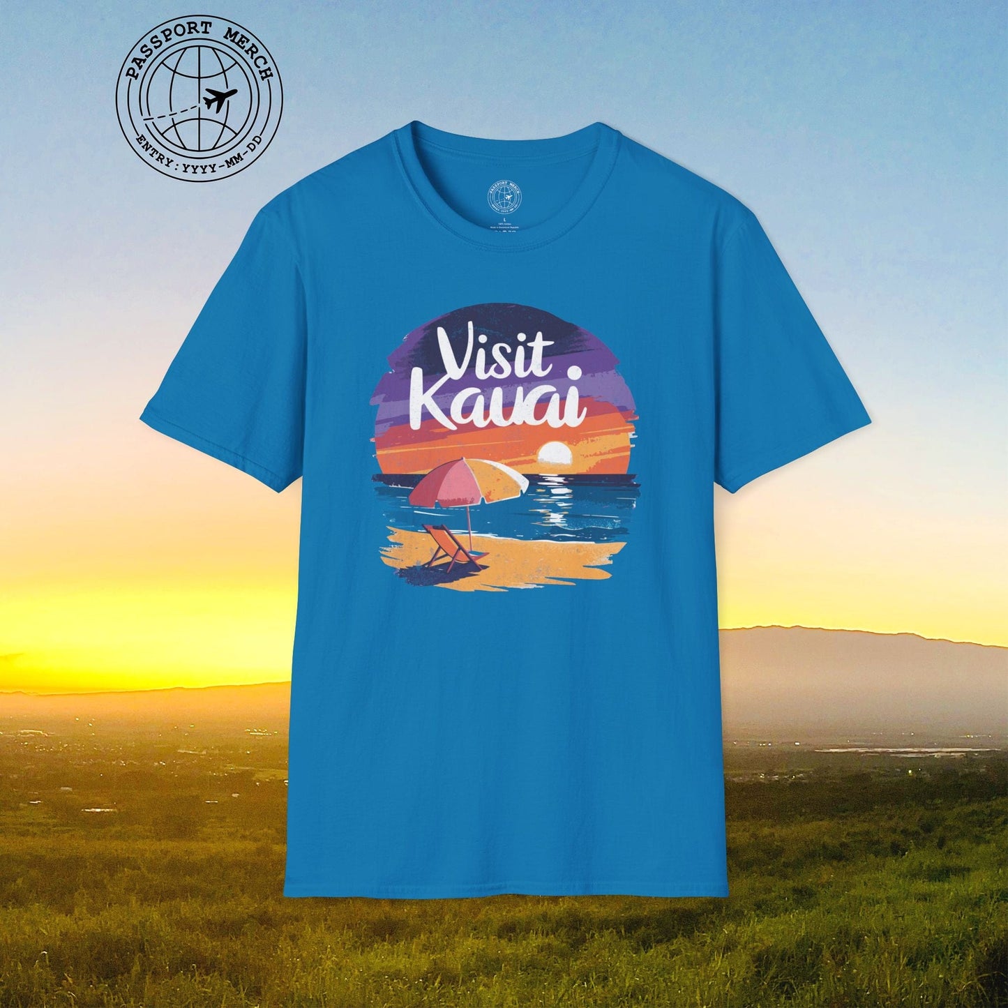 Retro Visit Kauai Hawaii T-Shirt