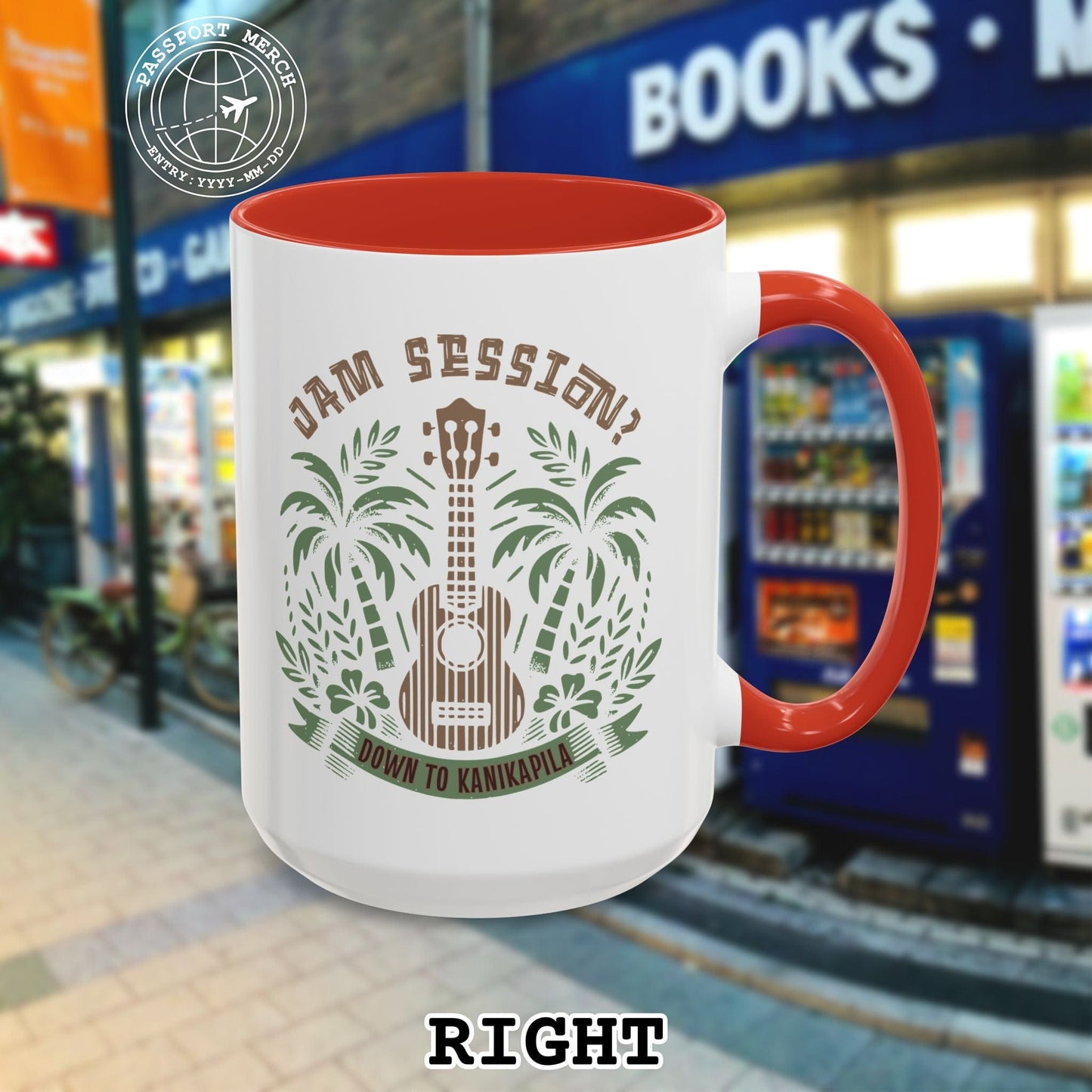 Down To Kanikapila, Hawaii 15oz Mug