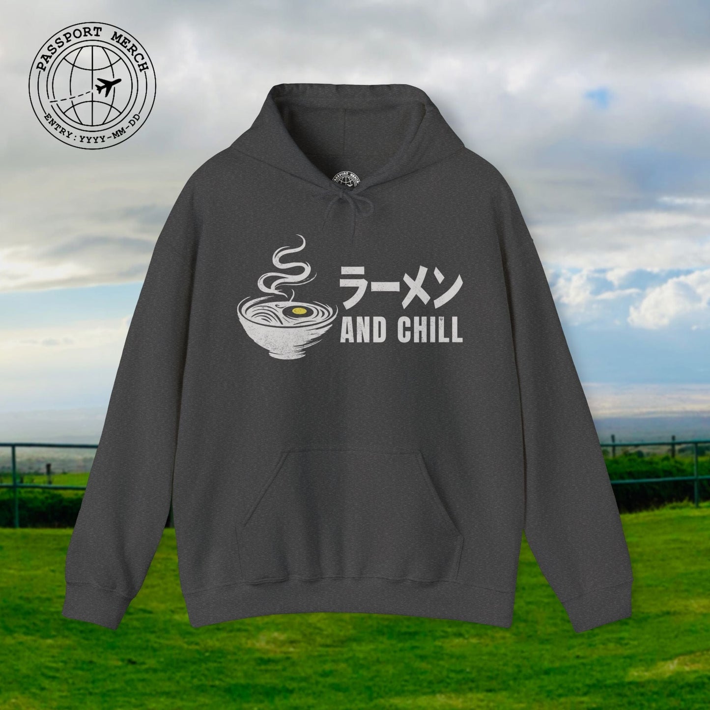 Ramen and Chill, Japan Hoodie