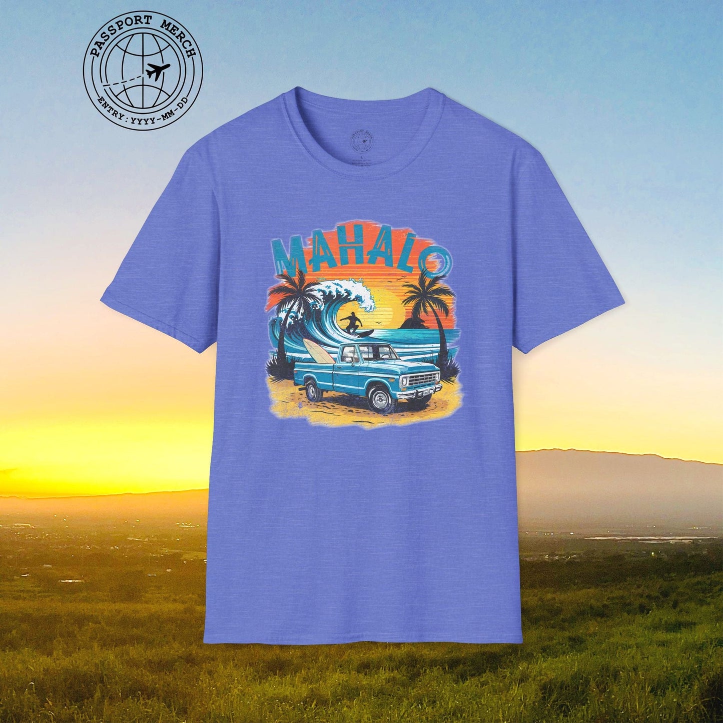 Retro Truck Hawaii Mahalo T-Shirt