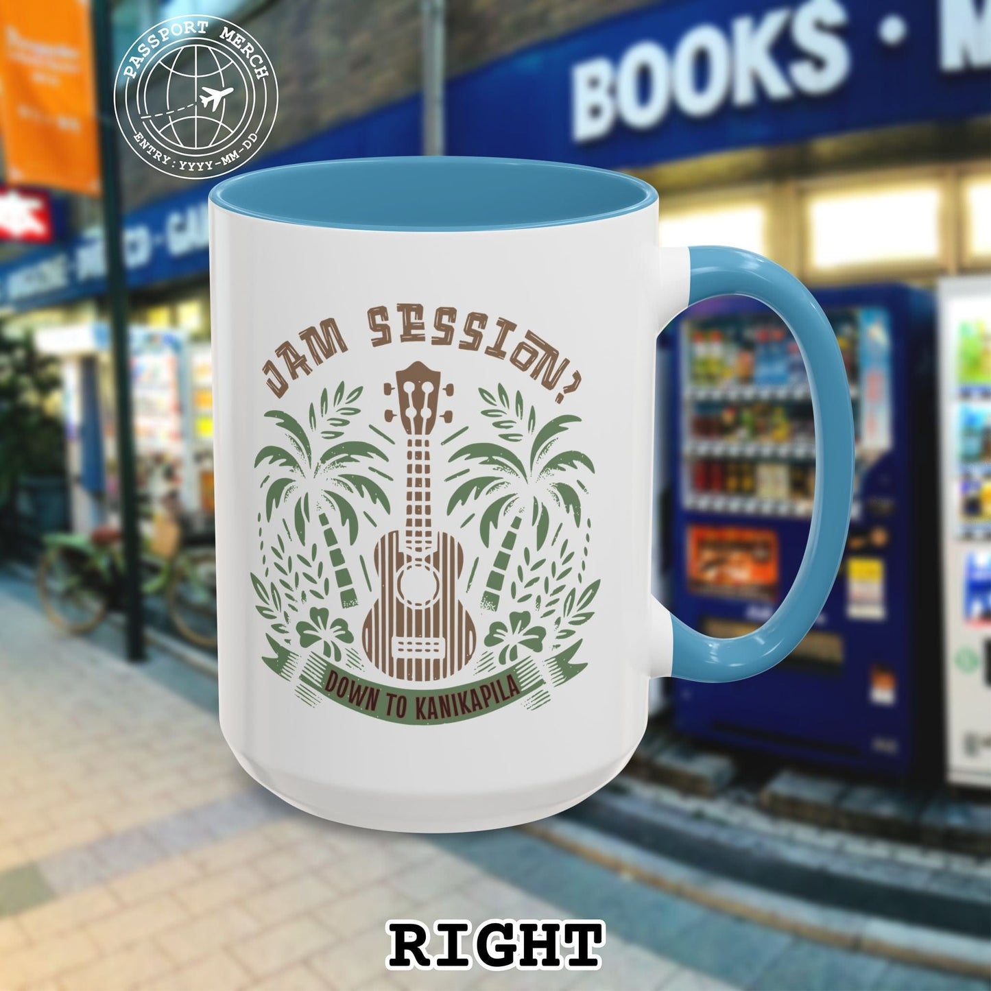 Down To Kanikapila, Hawaii 15oz Mug