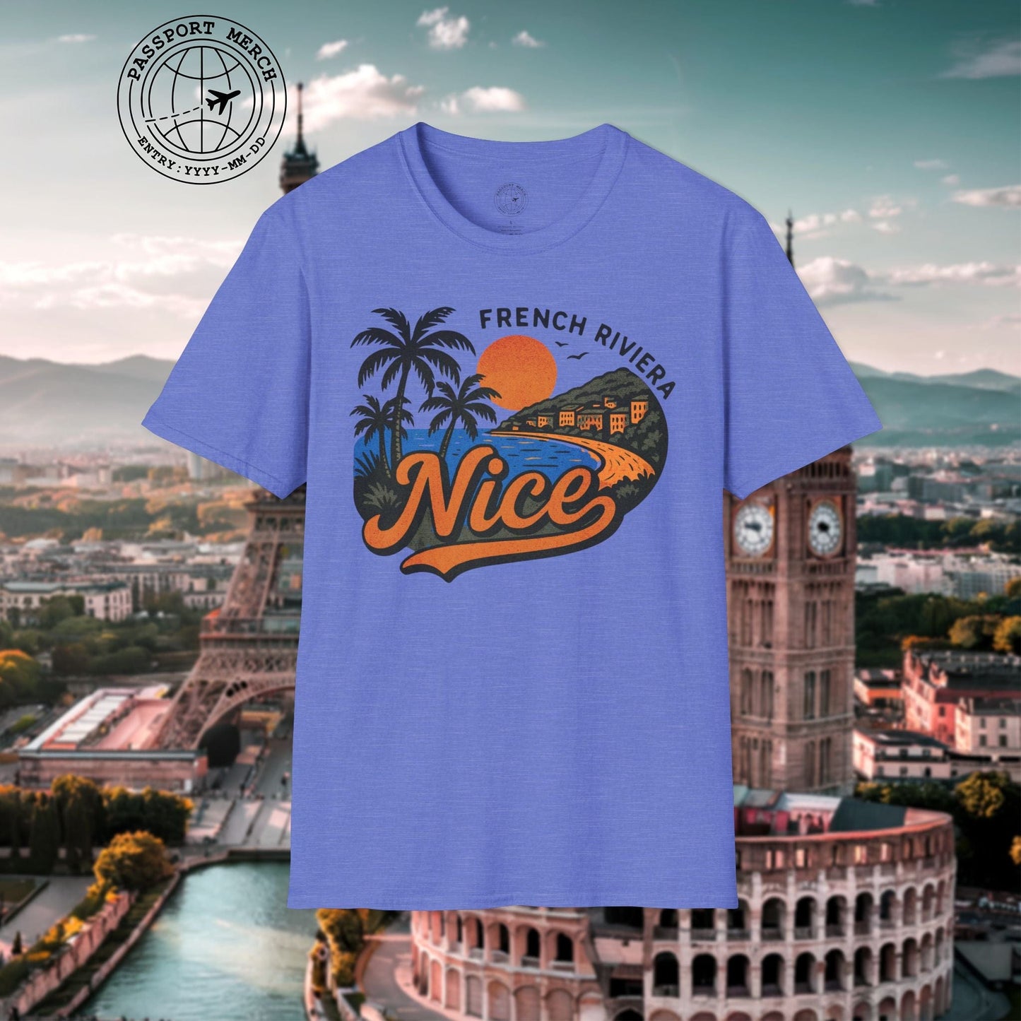 Nice, France - 80's Vintage T-Shirt
