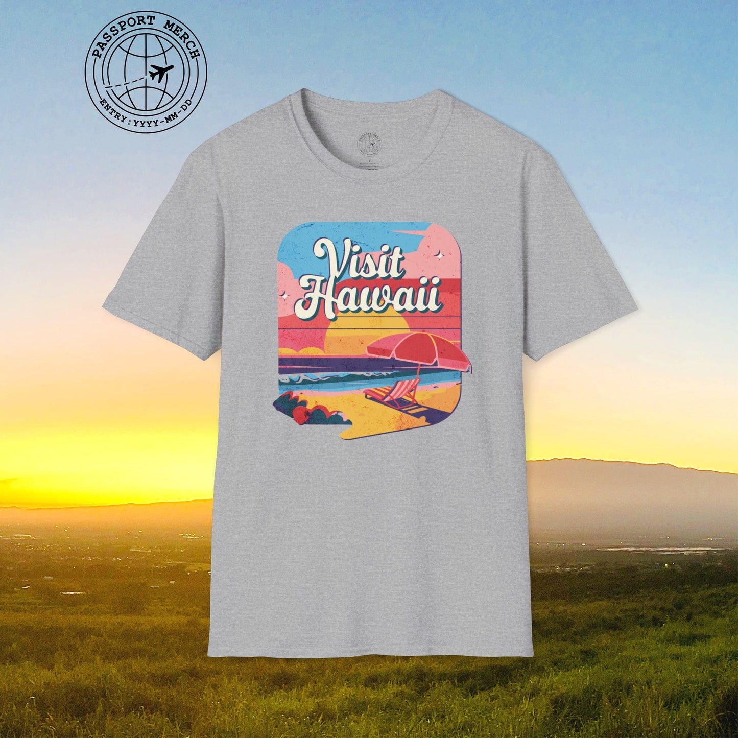Retro Visit Hawaii T-Shirt