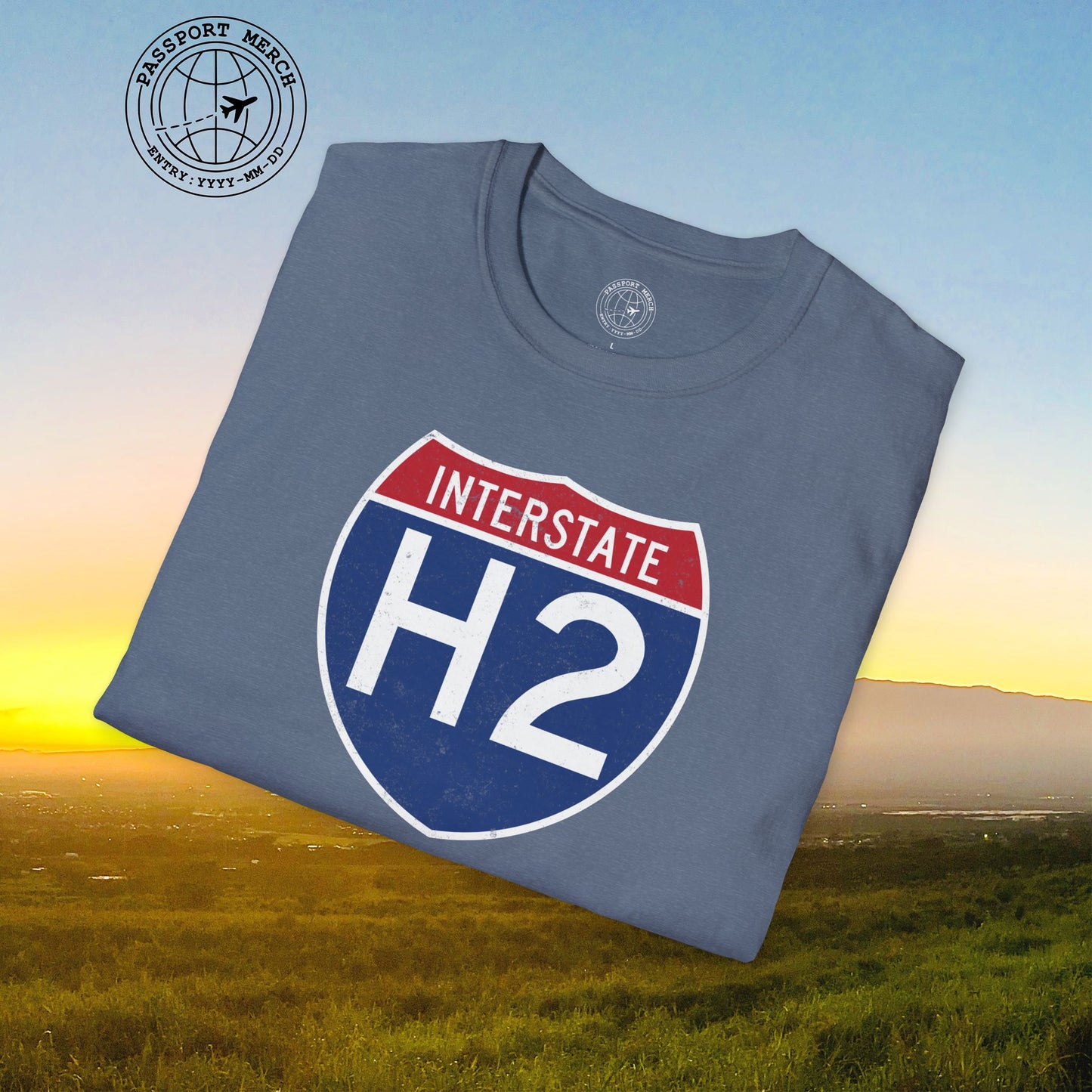 Signs of Wanderlust, Interstate H2, Hawaii T-Shirt