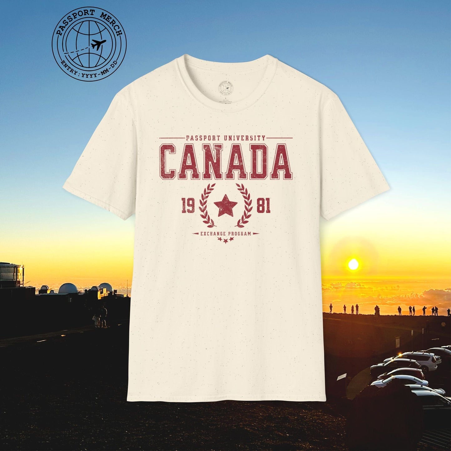Vintage Passport University, Canada T-Shirt
