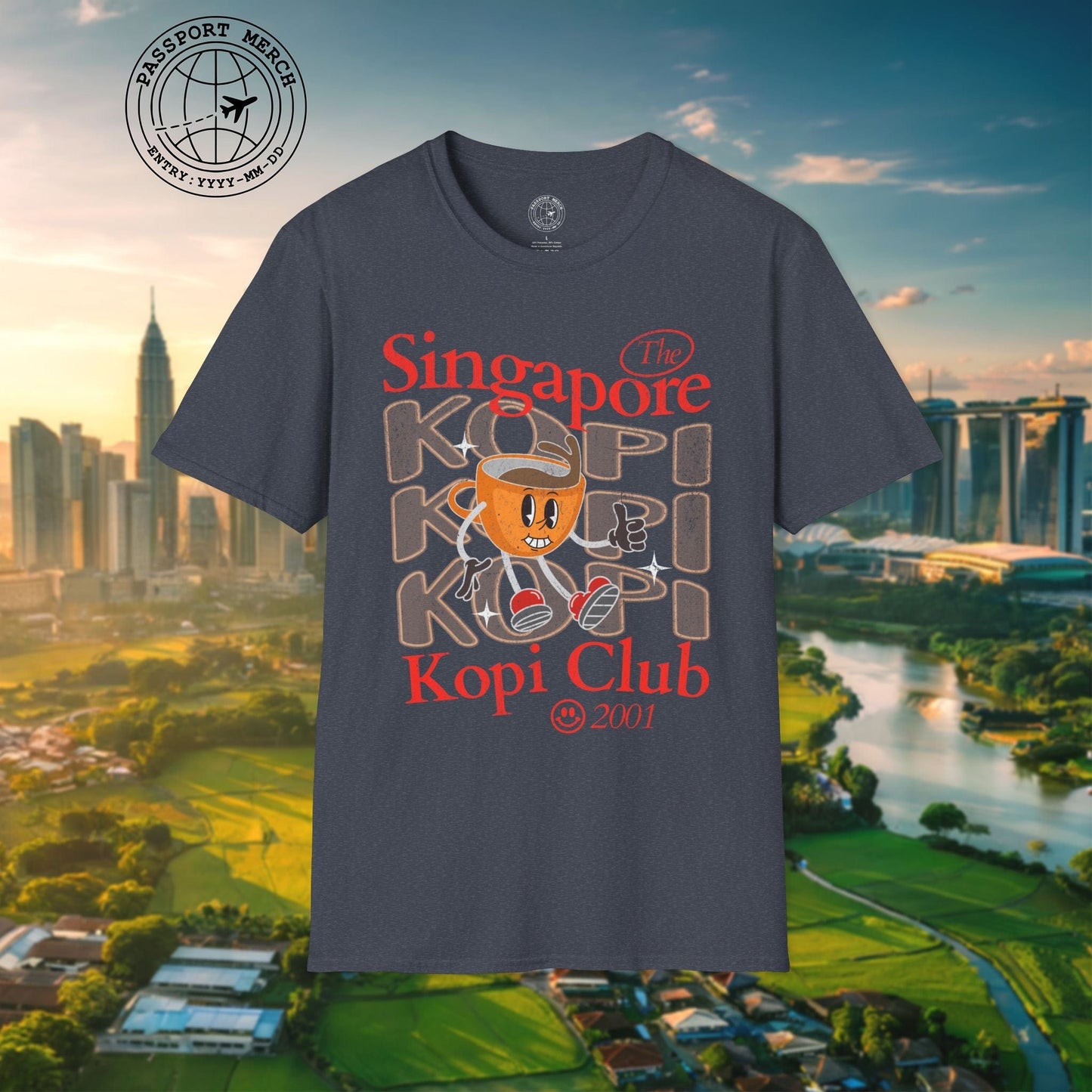 Singapore Kopi Club T-Shirt