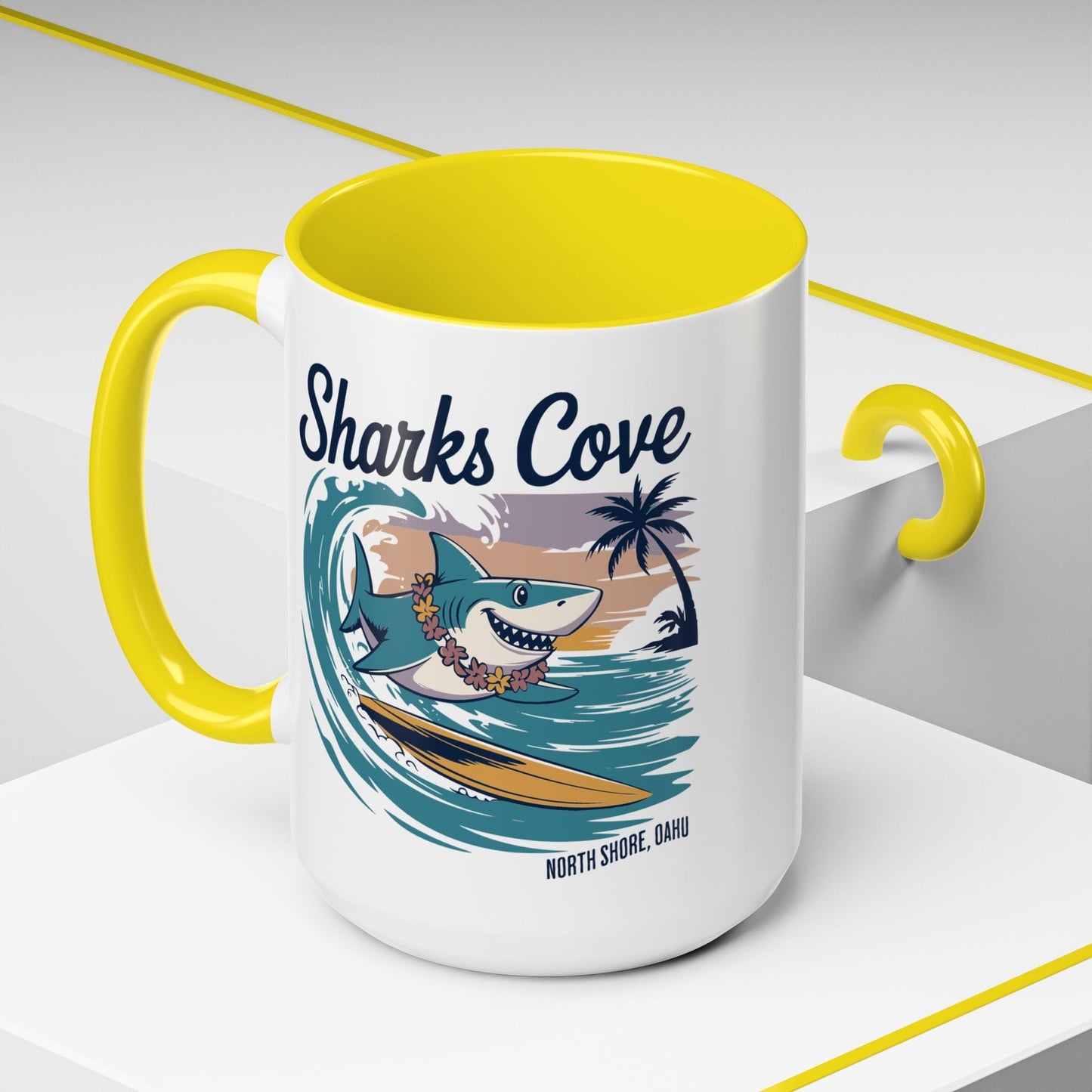 Sharks Cove Oahu, Hawaii 15oz Mug