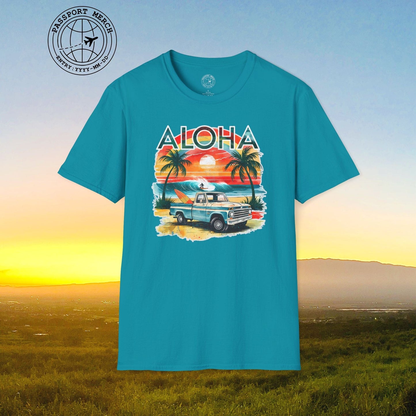 Retro Truck Hawaii Aloha T-Shirt