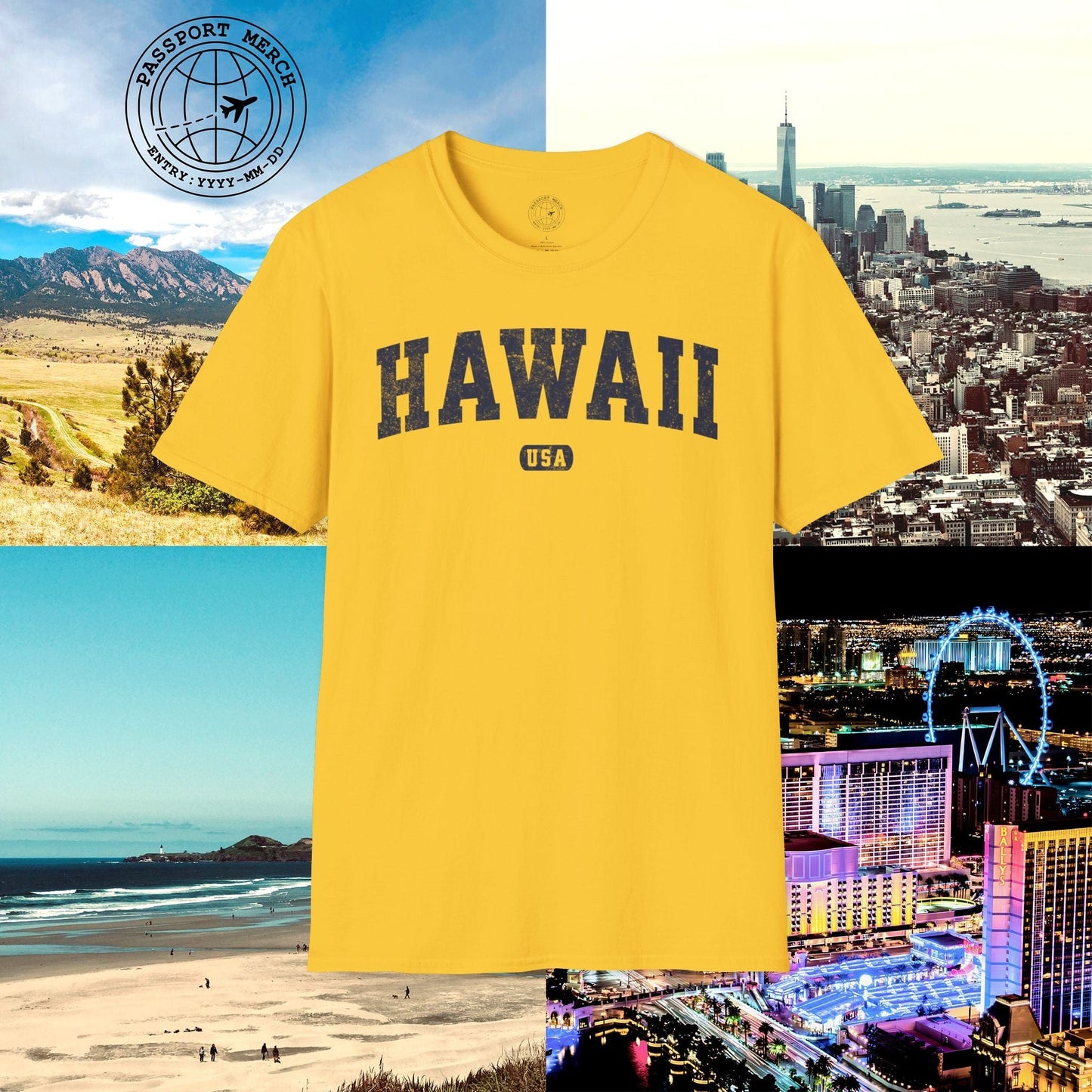 Classic Athletic, Hawaii (50 States Edition) T-Shirt
