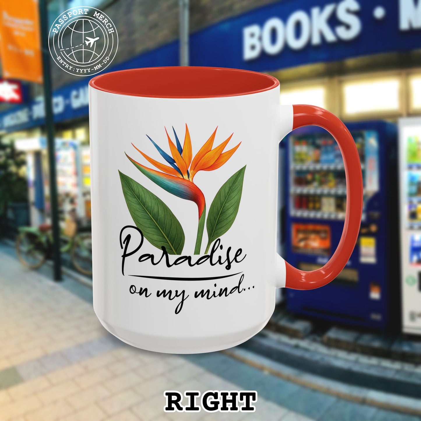 Paradise on My Mind, Hawaii 15oz Mug