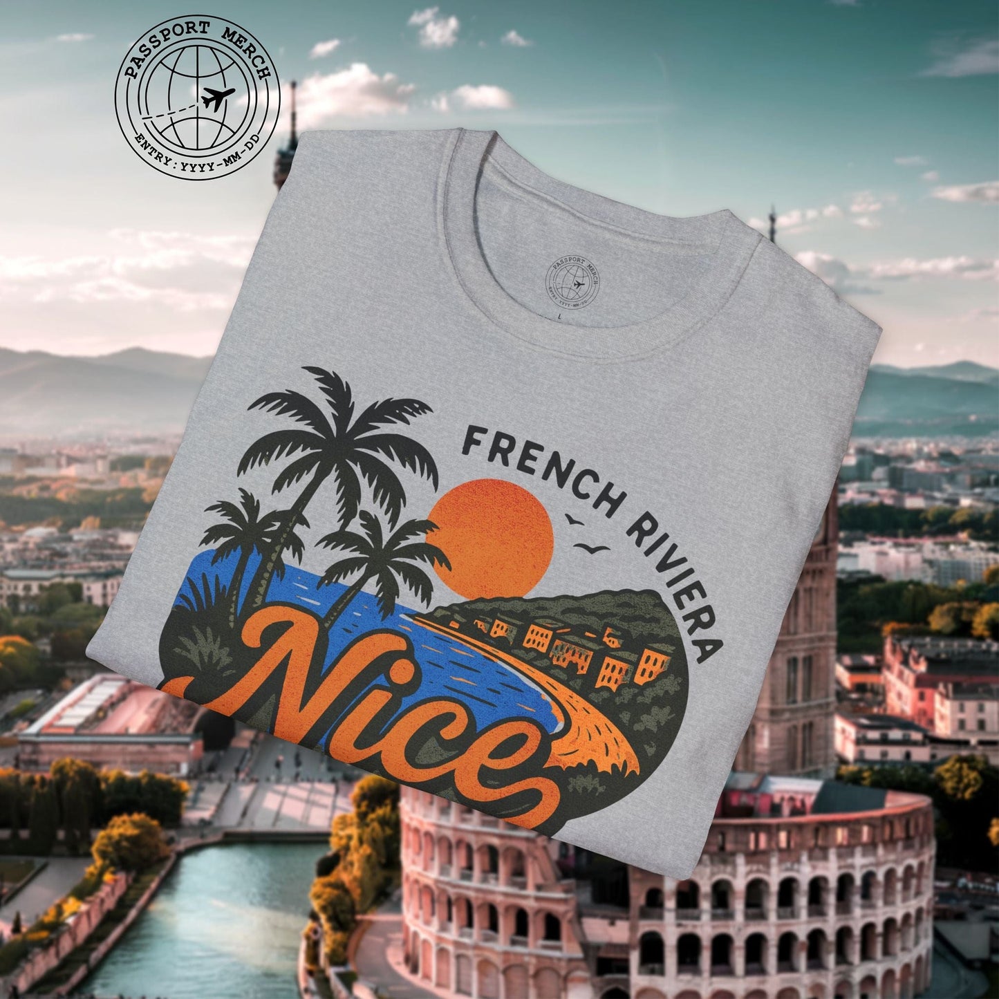 Nice, France - 80's Vintage T-Shirt