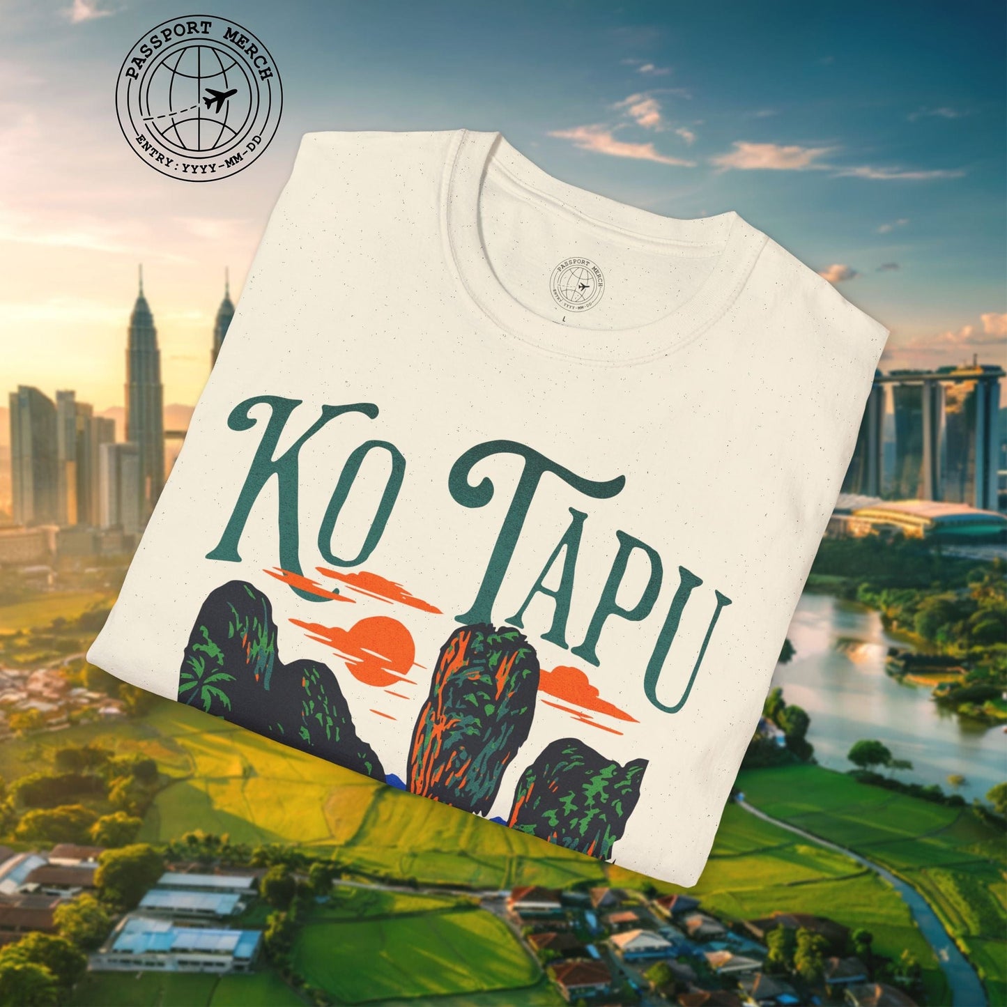 Ko Tapu, Thailand - 80's Vintage T-Shirt