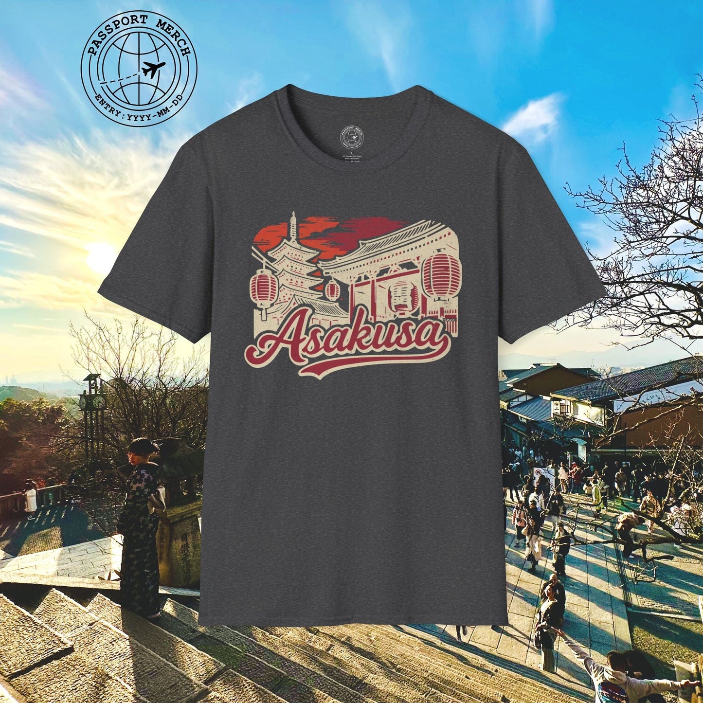 Asakusa, Japan - 80's Vintage T-Shirt