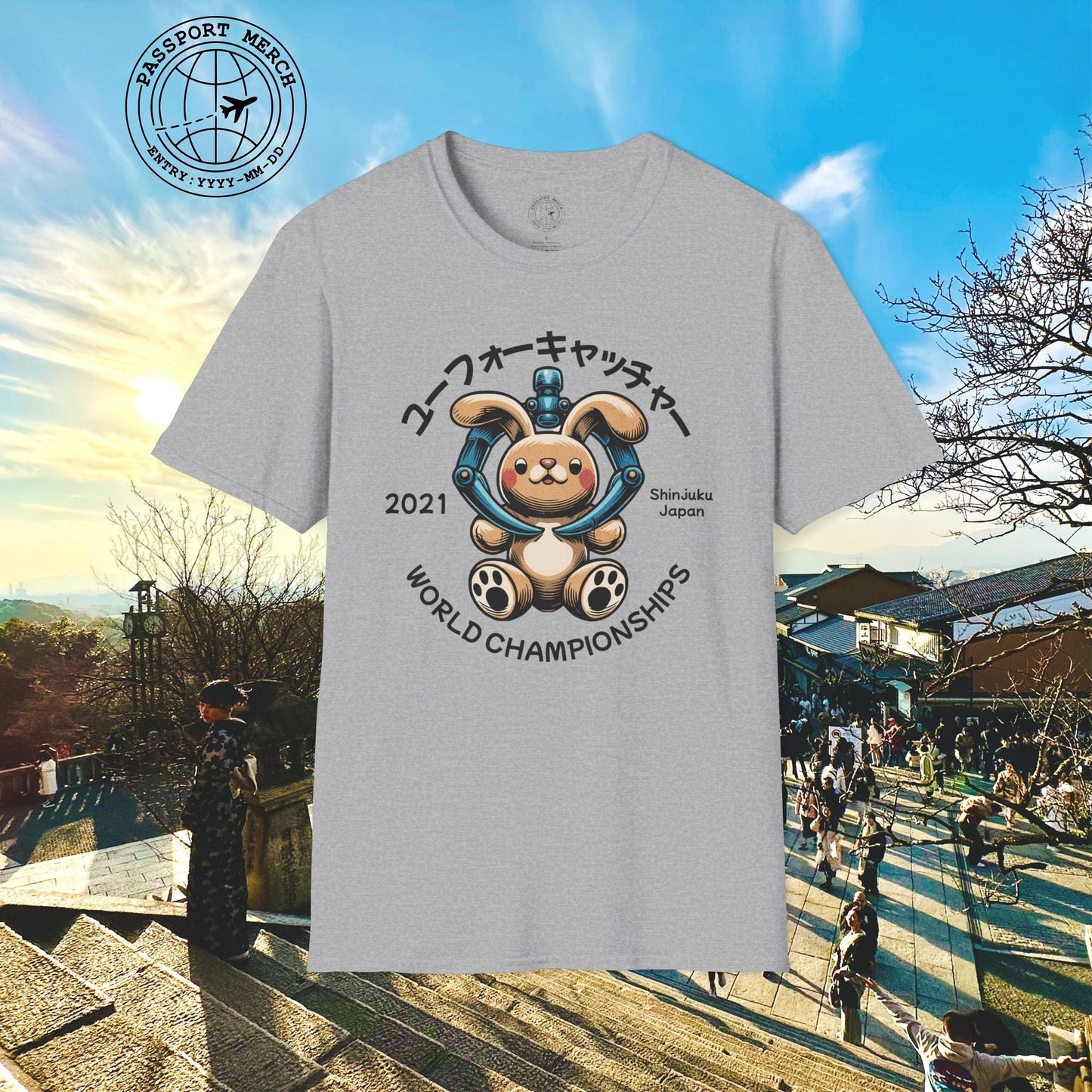 UFO Catcher World Championships, Shinjuku Japan T-Shirt