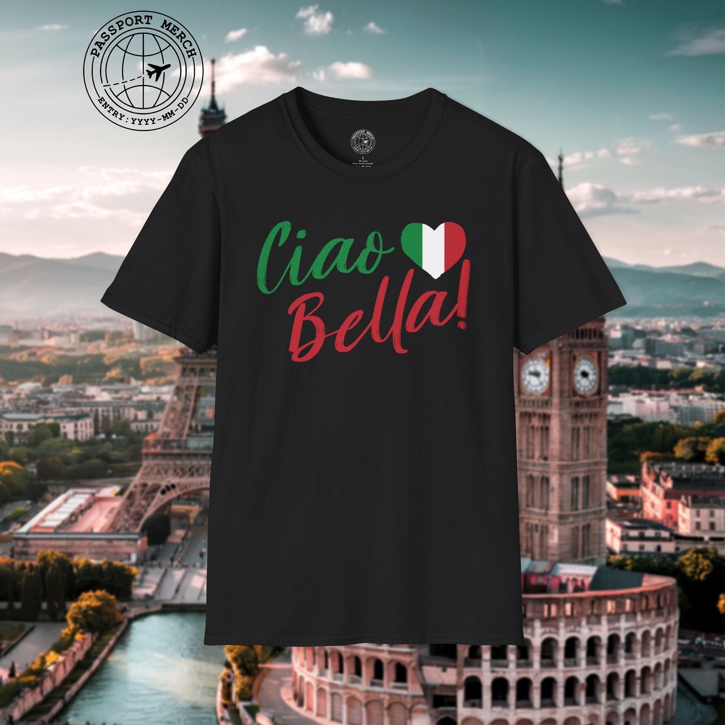 Ciao Bella Heart Italy T-Shirt