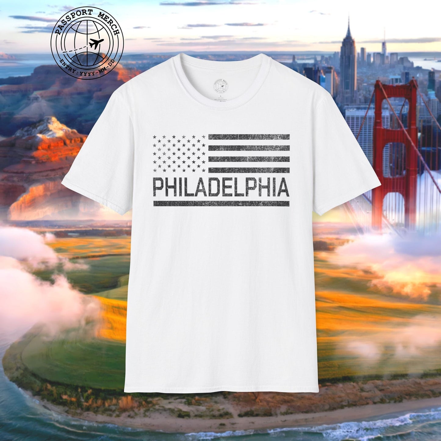 Philadelphia Stars & Stripes, Pennsylvania T-Shirt