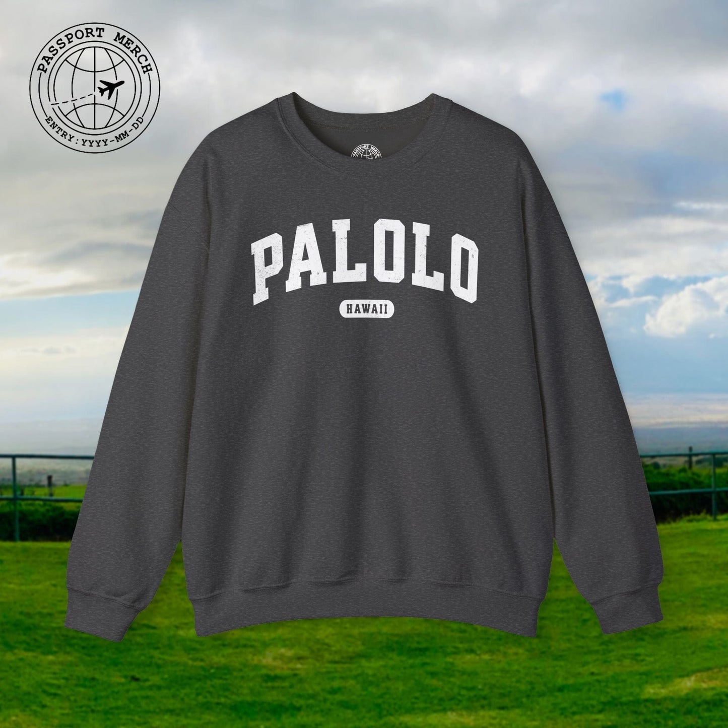 Classic Athletic, Palolo, Hawaii (Fan Service) Crewneck