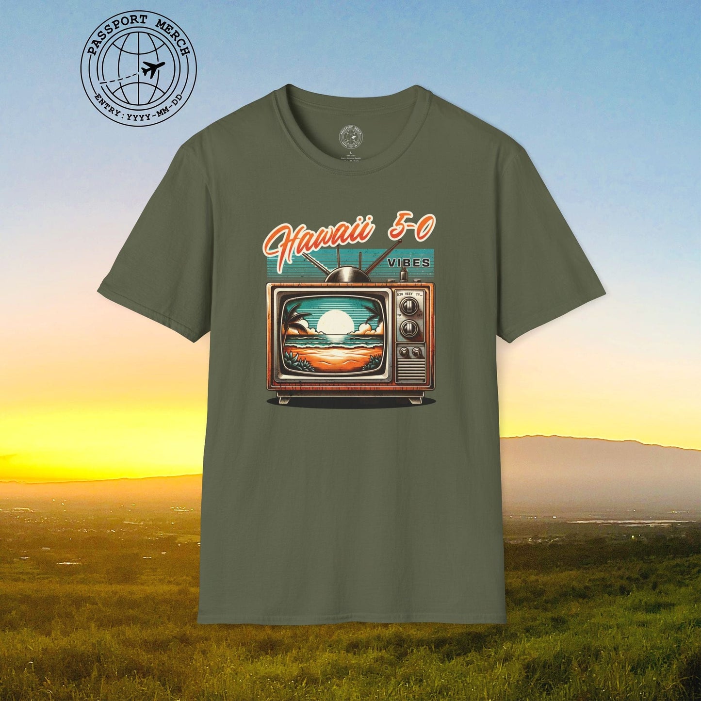 Vintage Hawaii 5-0 Vibes T-Shirt