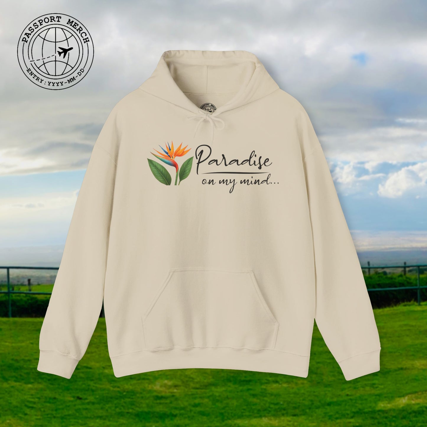 Paradise on My Mind, Hawaii Hoodie