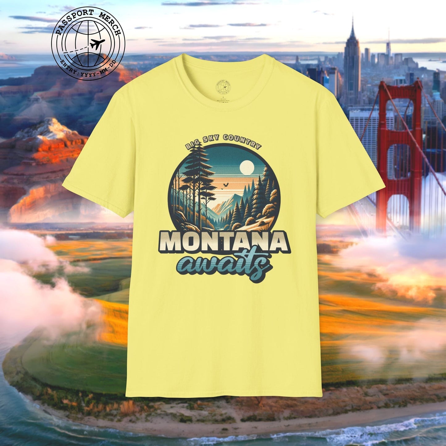 Big Sky Country Montana T-Shirt