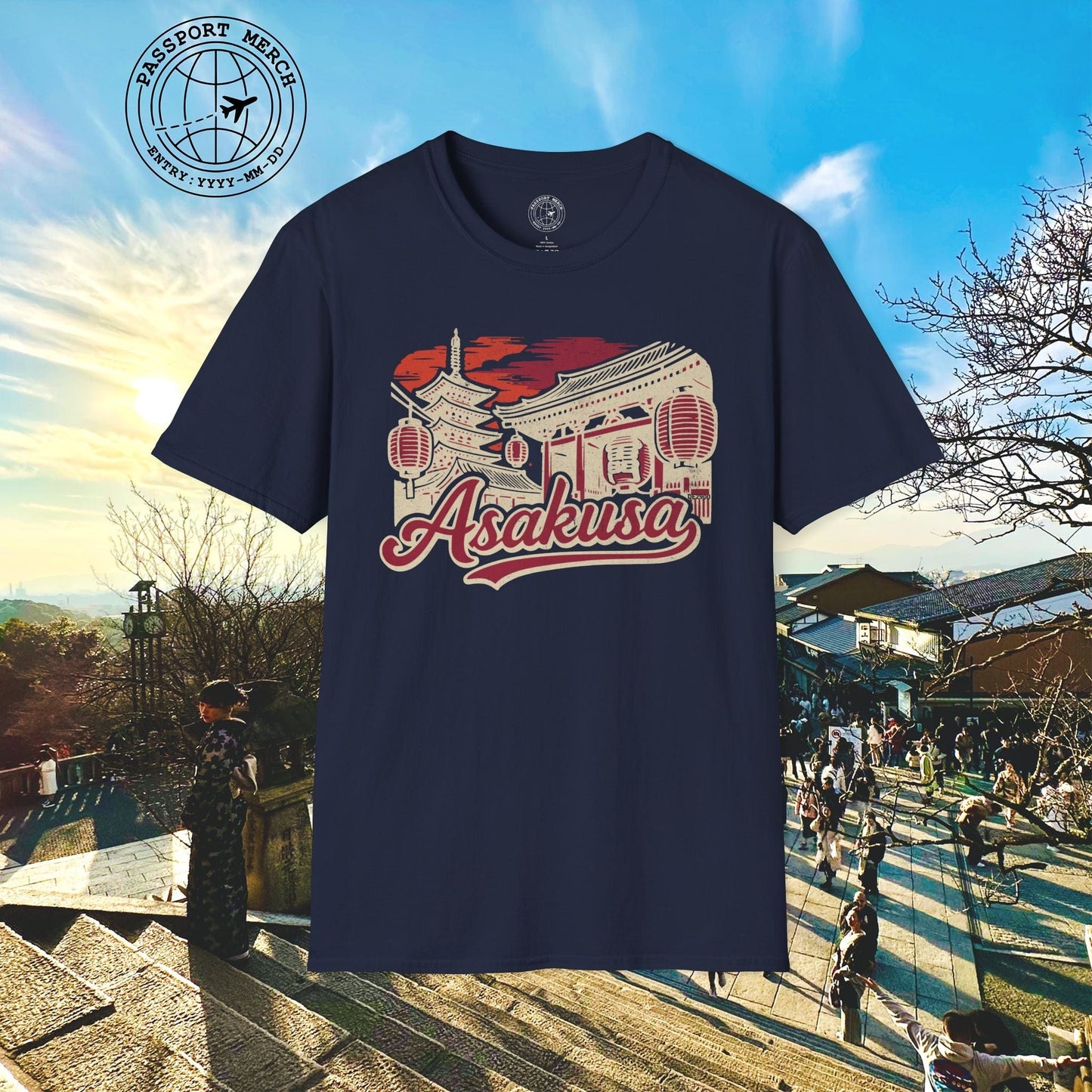 Asakusa, Japan - 80's Vintage T-Shirt