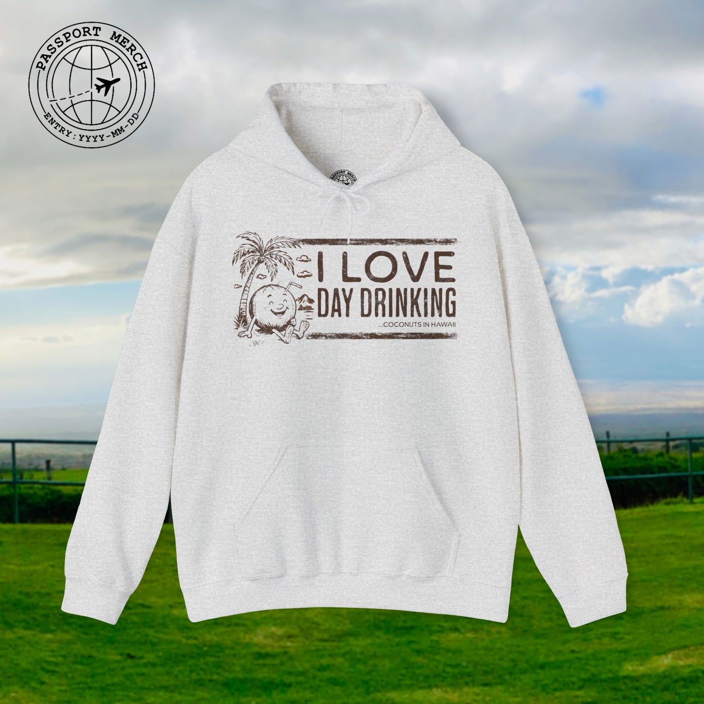 Day Drinking in Hawaii Hoodie