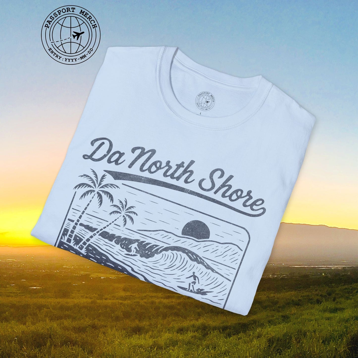 Da North Shore - Da Kine Big Waves, Hawaii T-Shirt