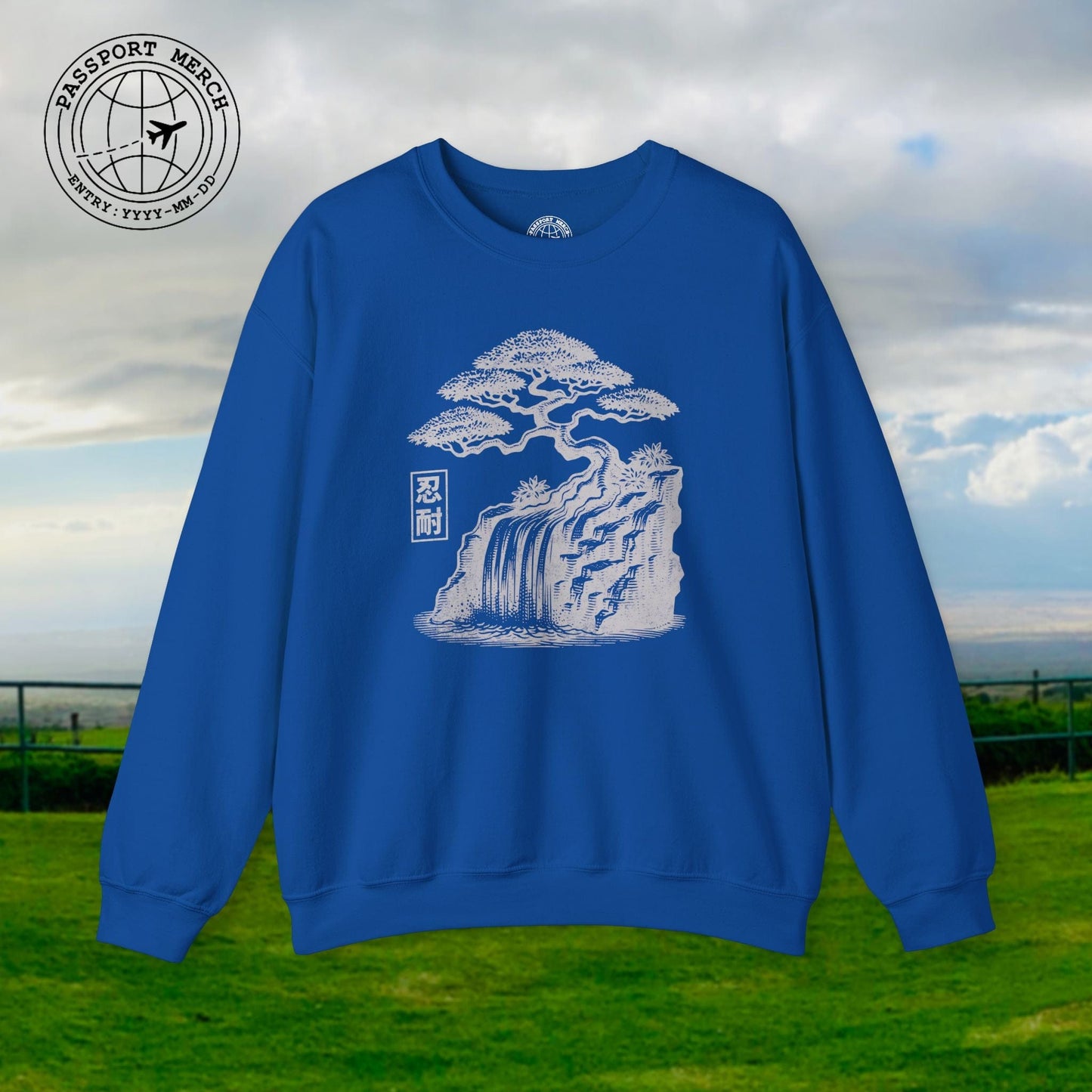 Japanese Nintai (Patience) Bonsai Crewneck