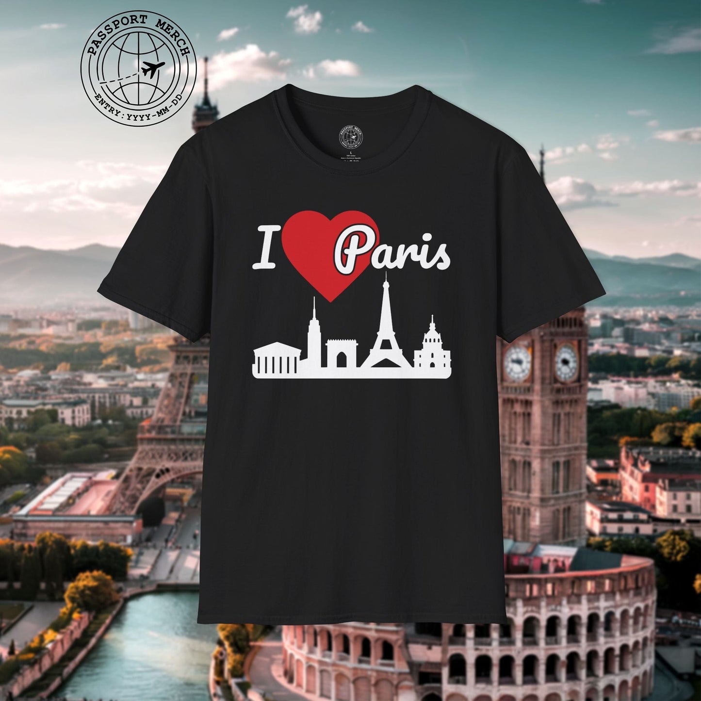 I Heart Paris France T-Shirt
