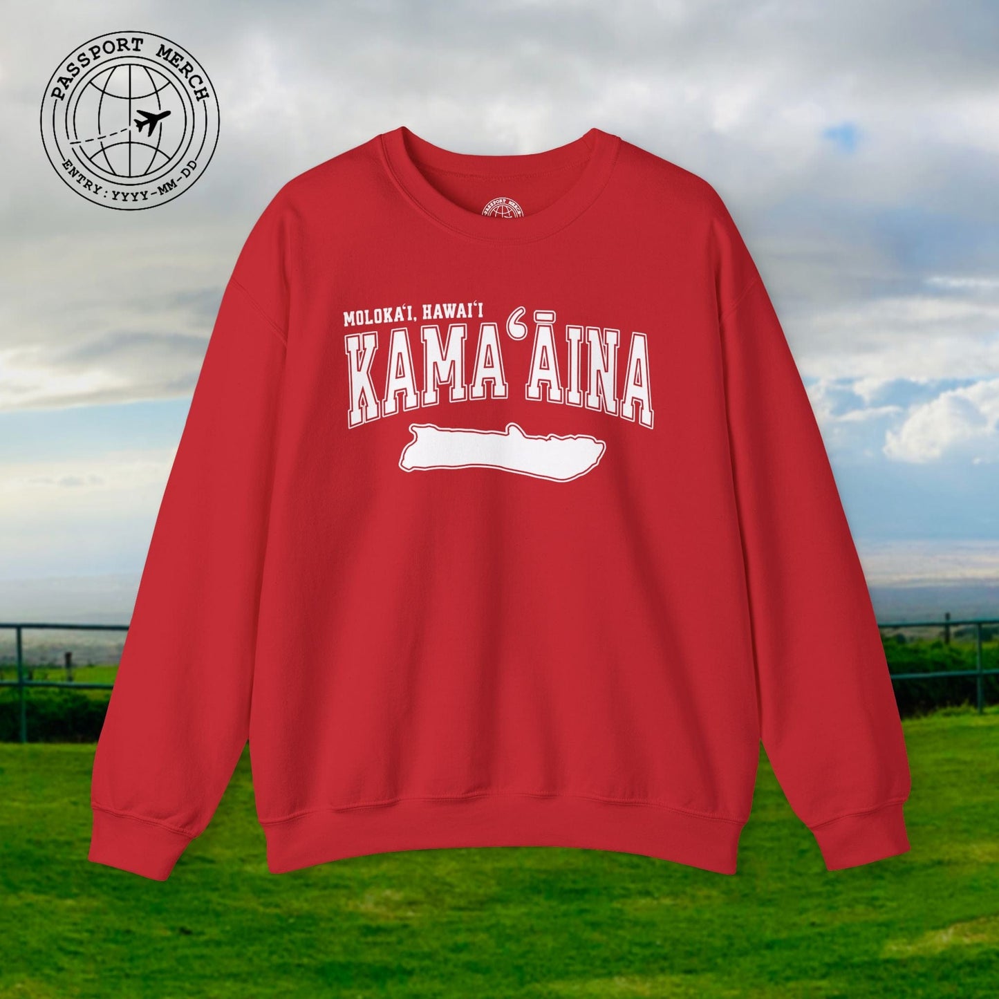 Classic University (Kamaaina Edition), Molokai, Hawaii Crewneck