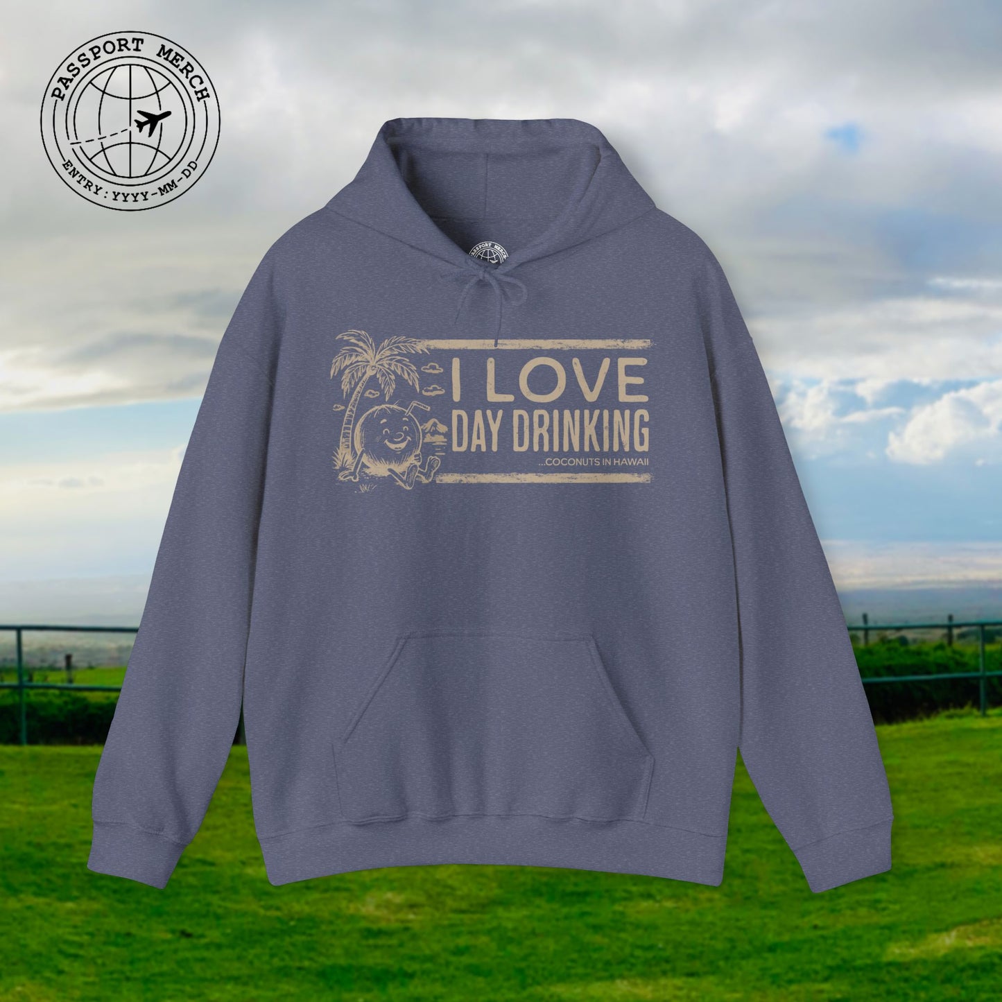 Day Drinking in Hawaii Hoodie