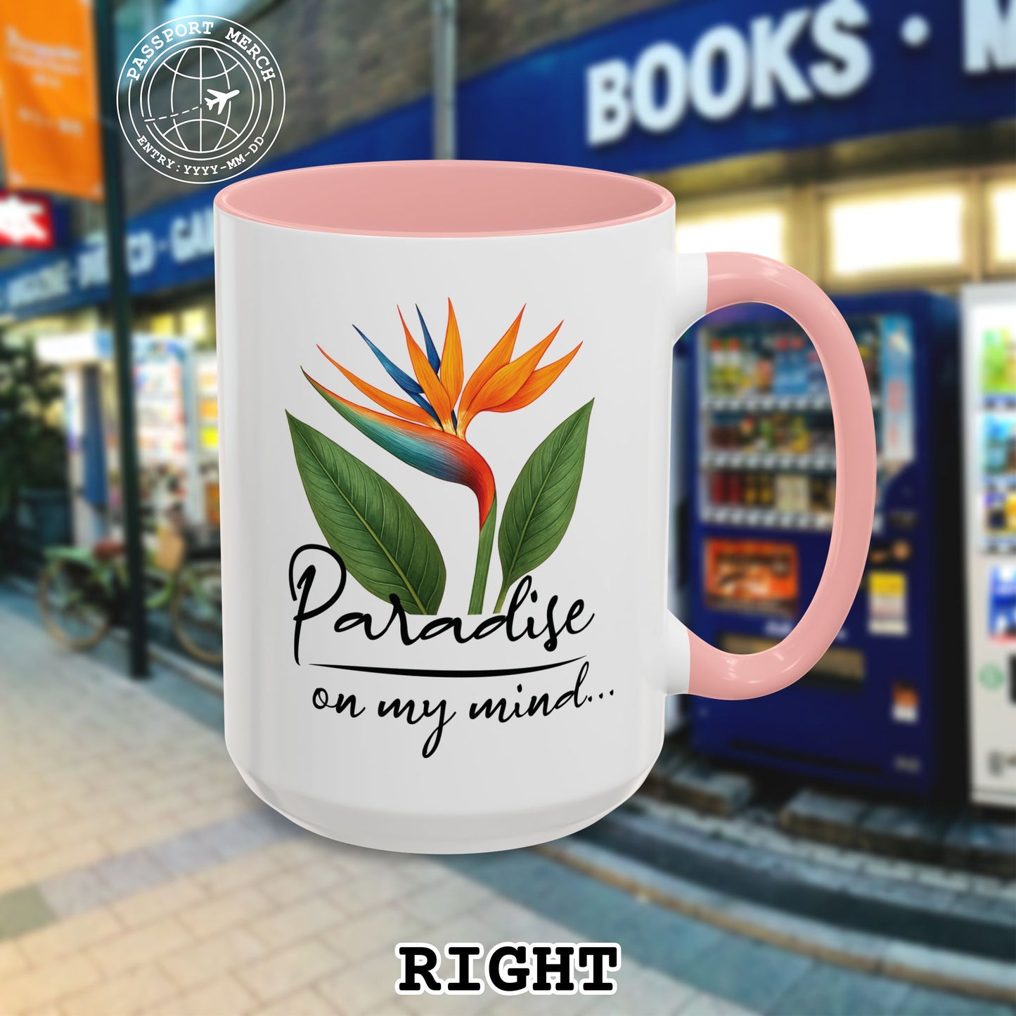 Paradise on My Mind, Hawaii 15oz Mug