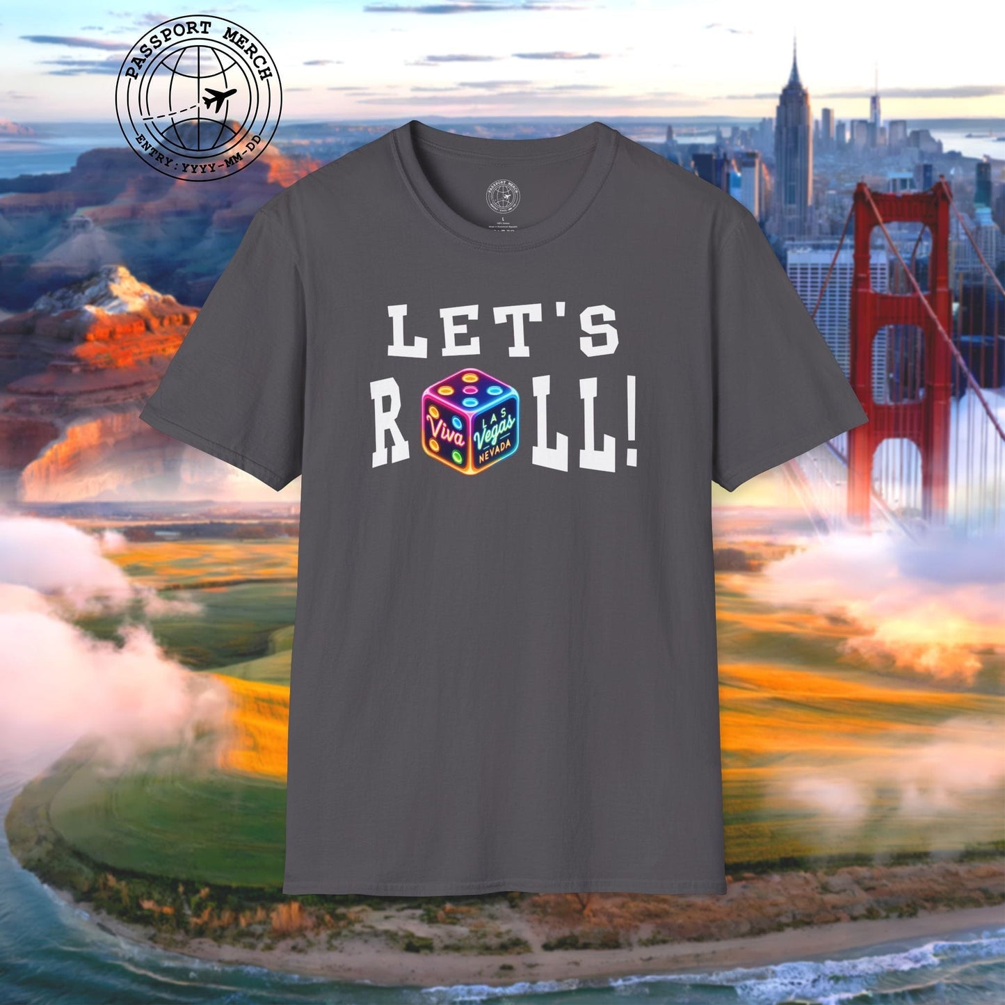 Let's Roll! Las Vegas, Nevada T-Shirt