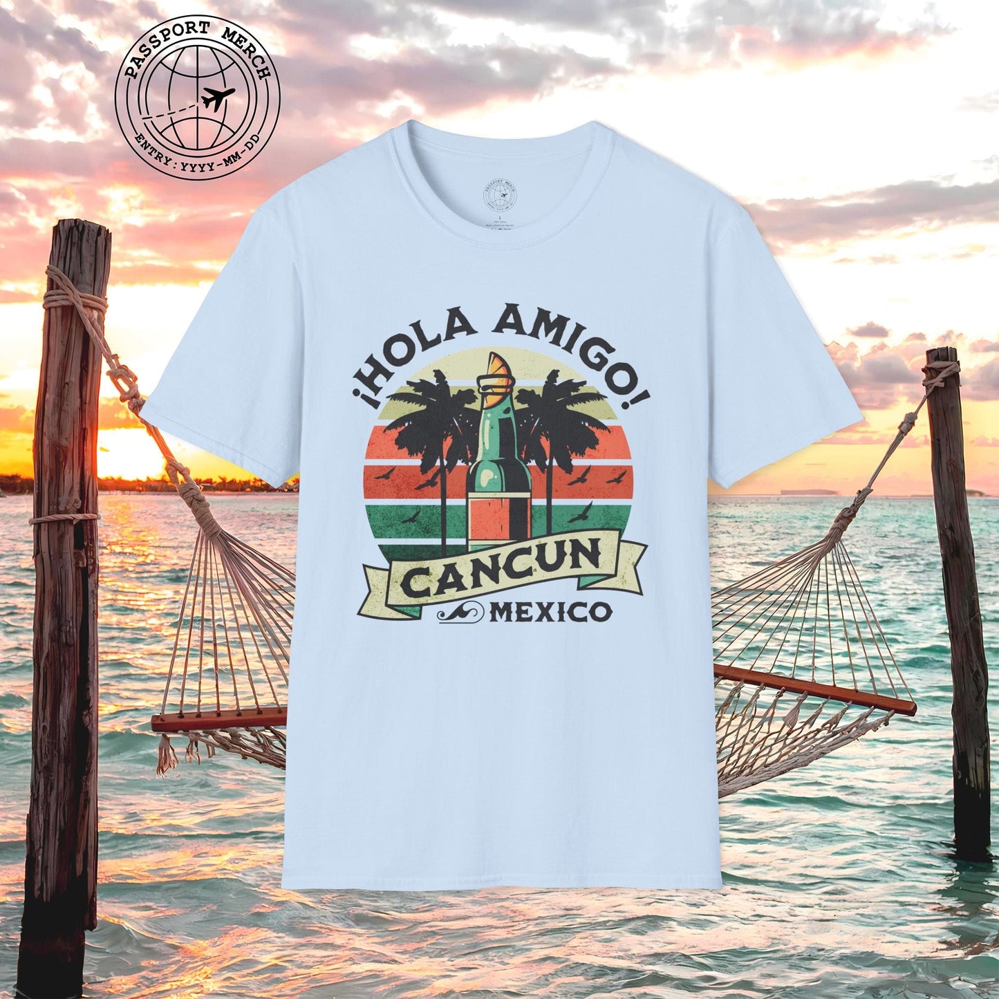 Hola Amigo Cancun Mexico T-Shirt