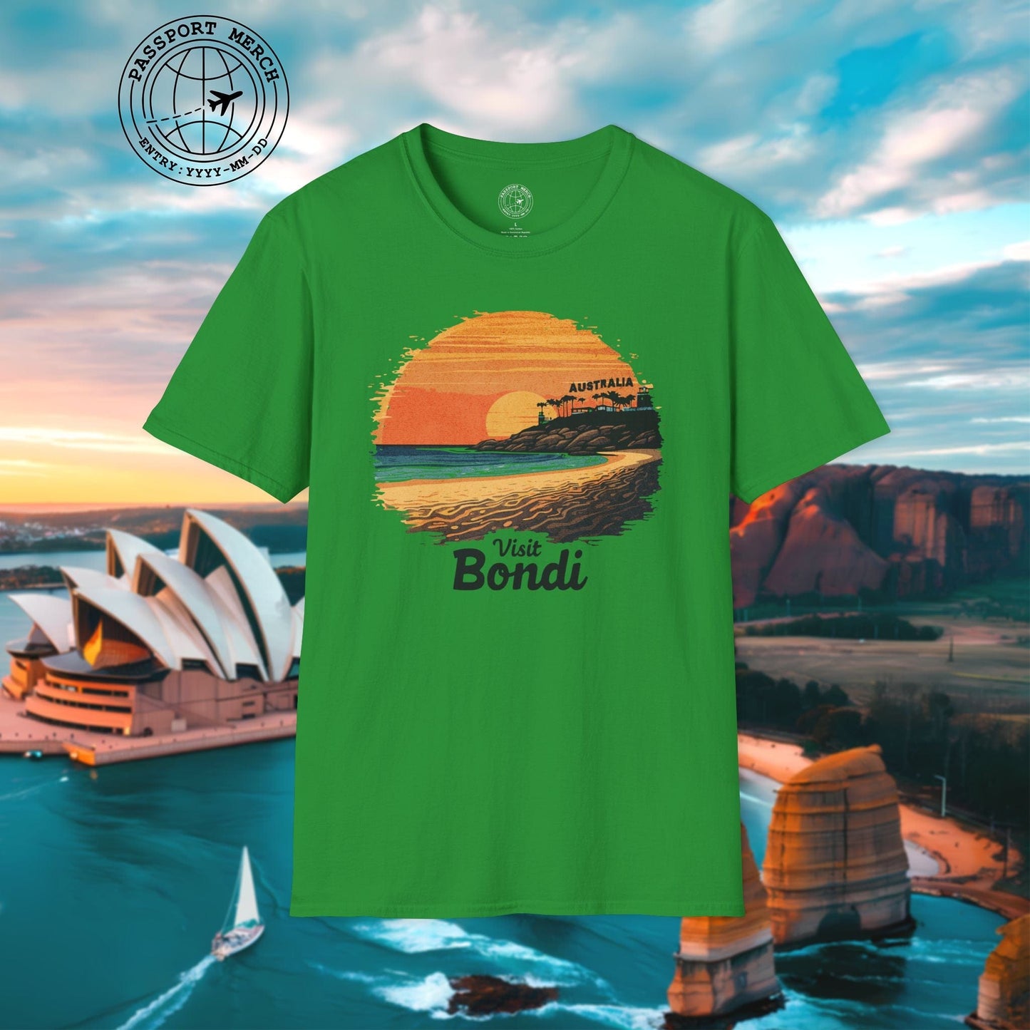 Visit Bondi Beach, Australia T-Shirt