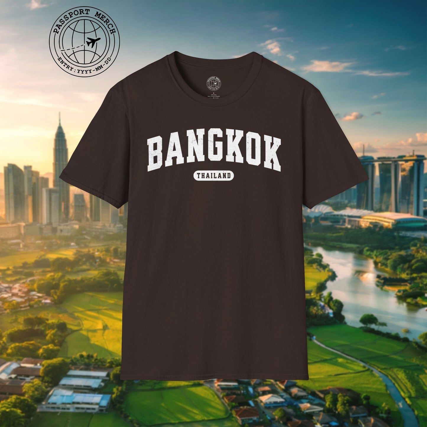 Classic Athletic (Bucket List Edition), Bangkok, Thailand T-Shirt