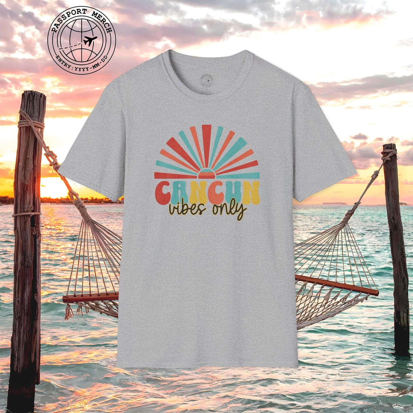 Cancun Vibes Only Mexico T-Shirt