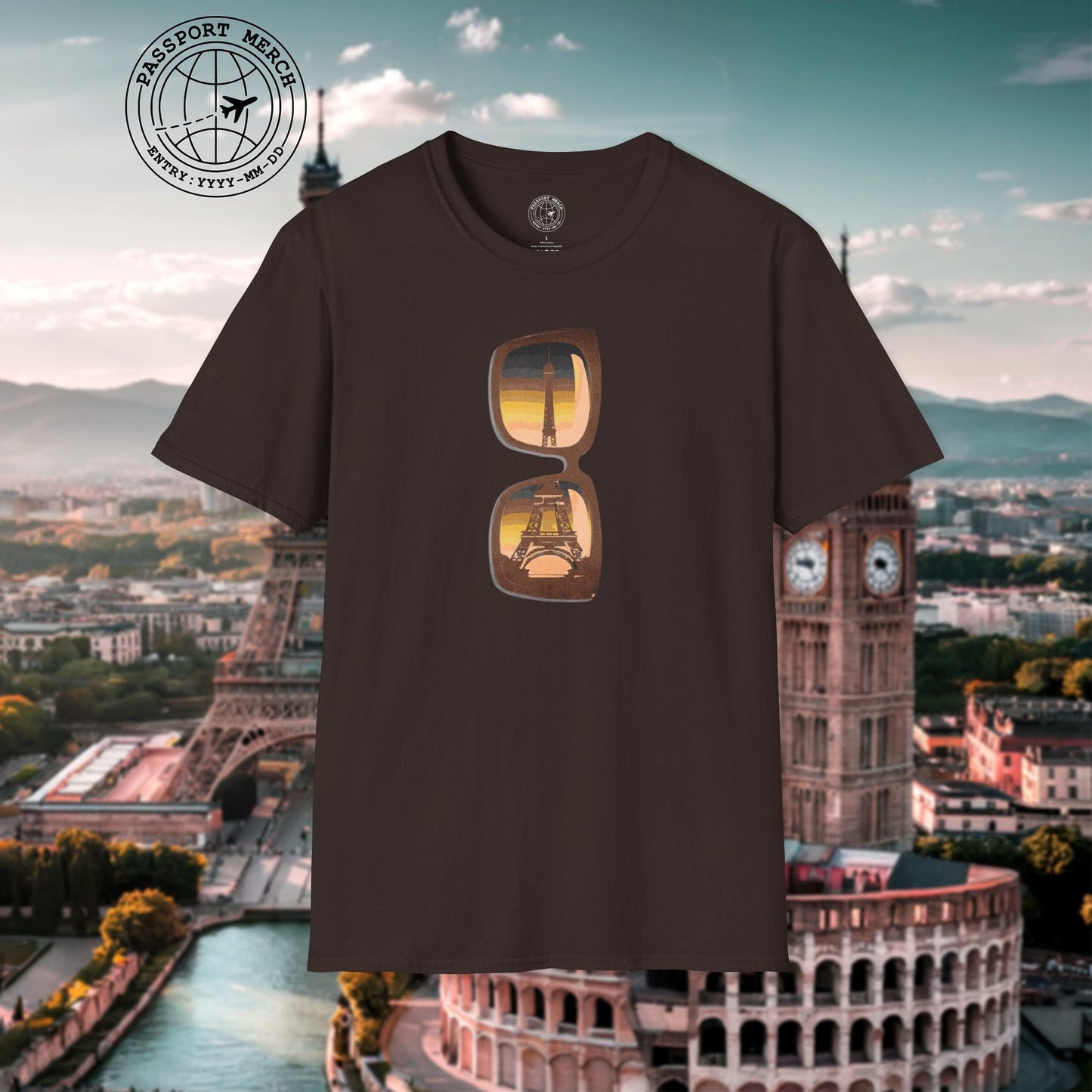 Reflections of the Eiffel Tower, Paris France T-Shirt