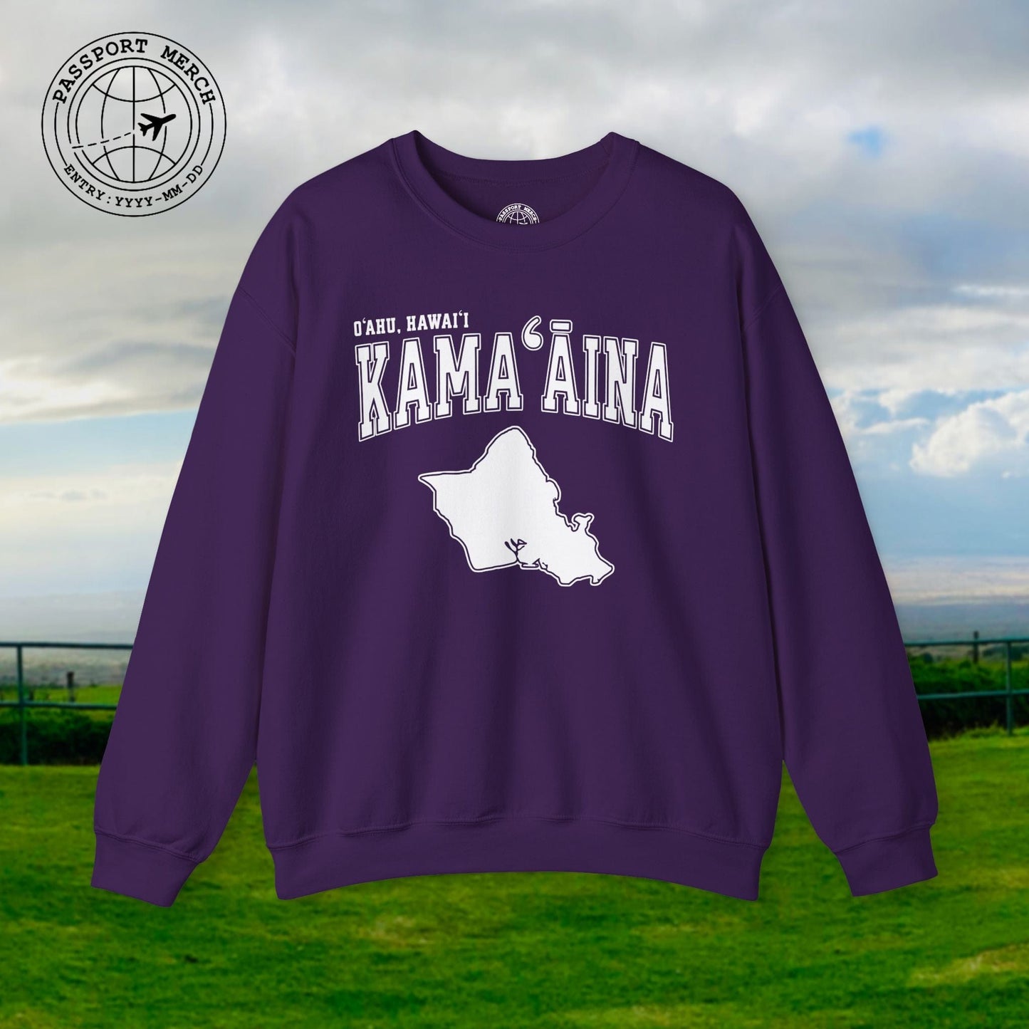 Classic University (Kamaaina Edition), Oahu, Hawaii Crewneck