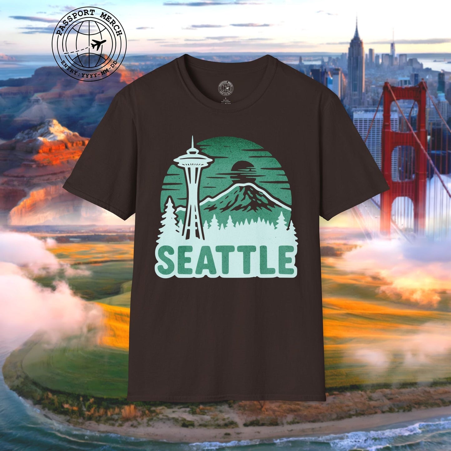 Seattle, Washington - 80's Vintage T-Shirt
