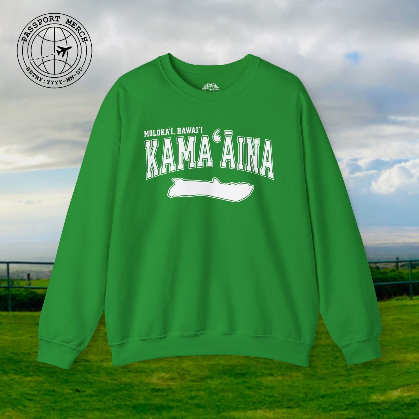 Classic University (Kamaaina Edition), Molokai, Hawaii Crewneck