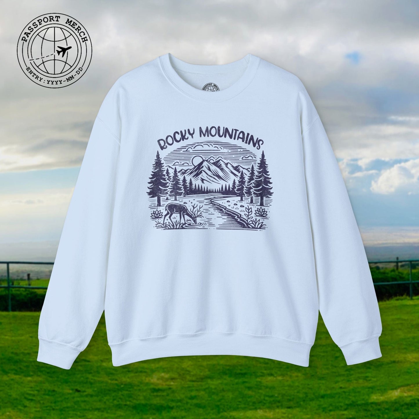 Rocky Mountain Explorer Colorado Crewneck