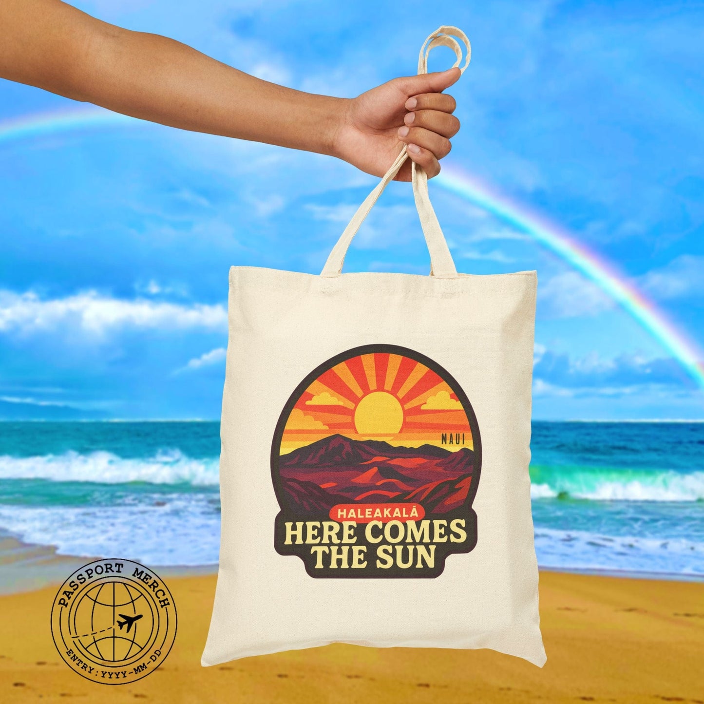 Here Comes the Sun, Haleakala, Maui, Hawaii Tote Bag
