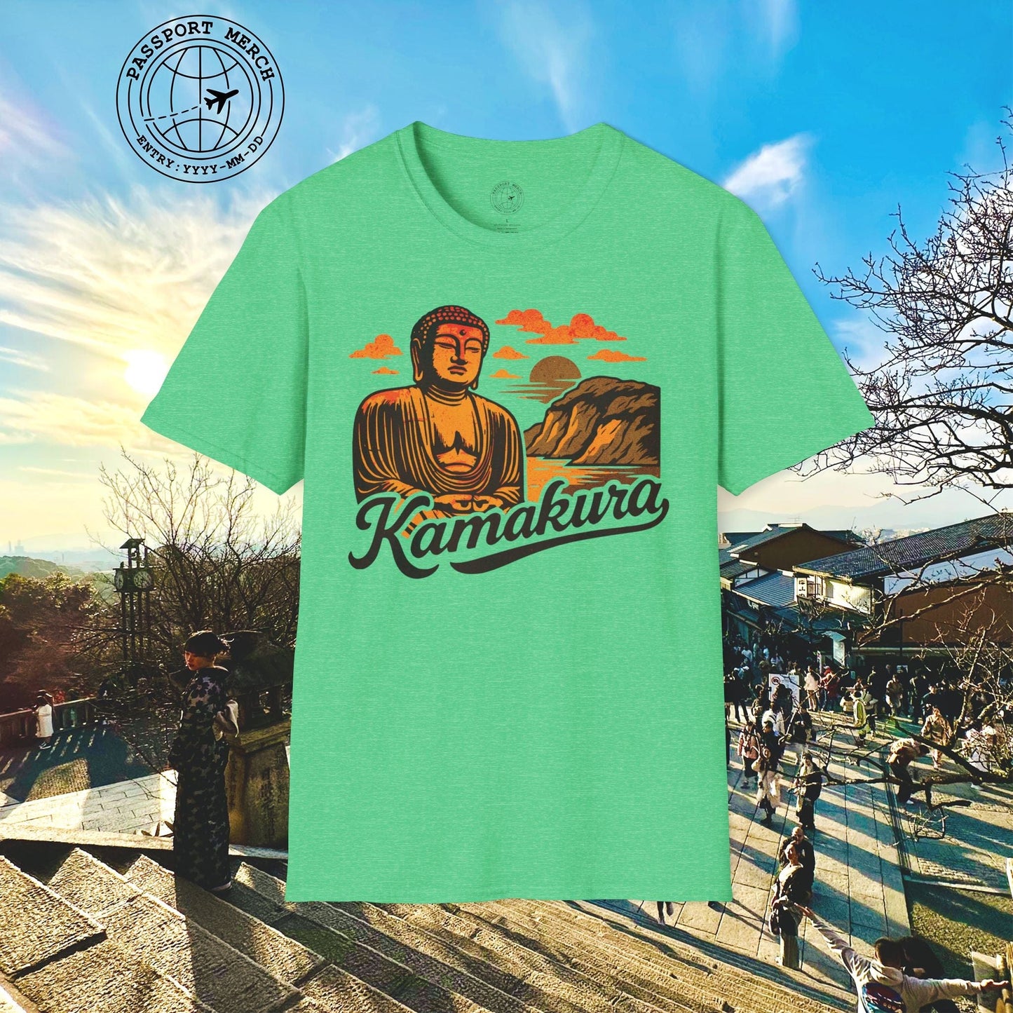 Kamakura, Japan - 80's Vintage T-Shirt
