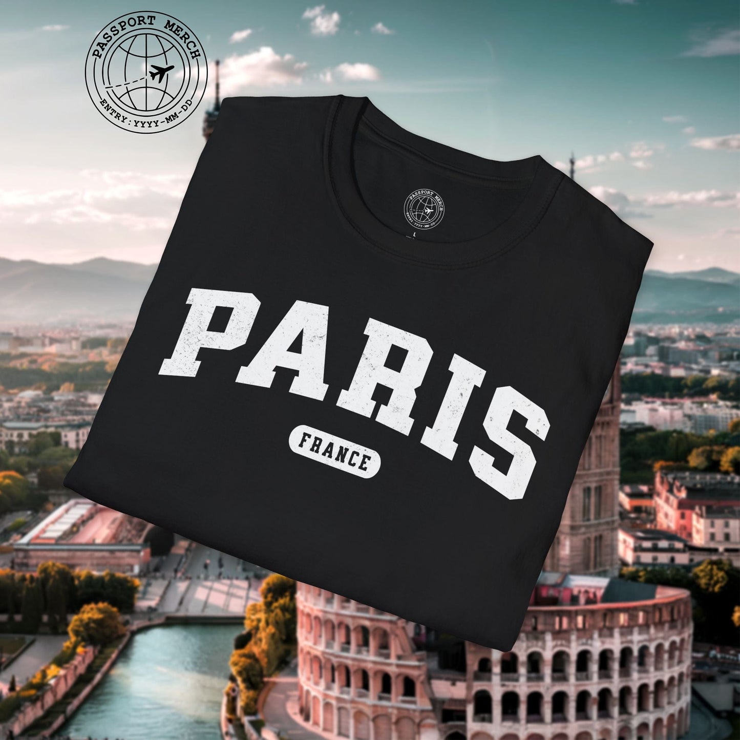 Classic Athletic (Bucket List Edition), Paris, France T-Shirt