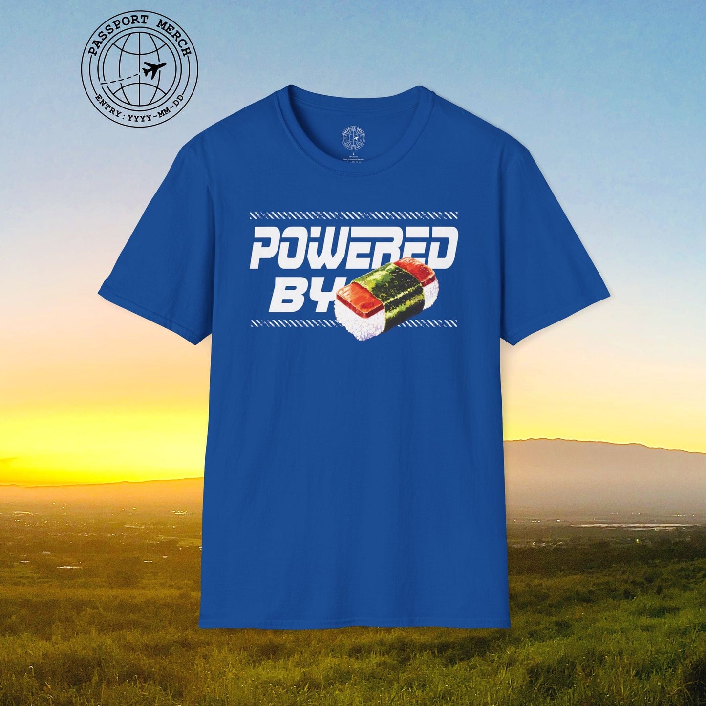 Powered By Musubi, Hawaii T-Shirt