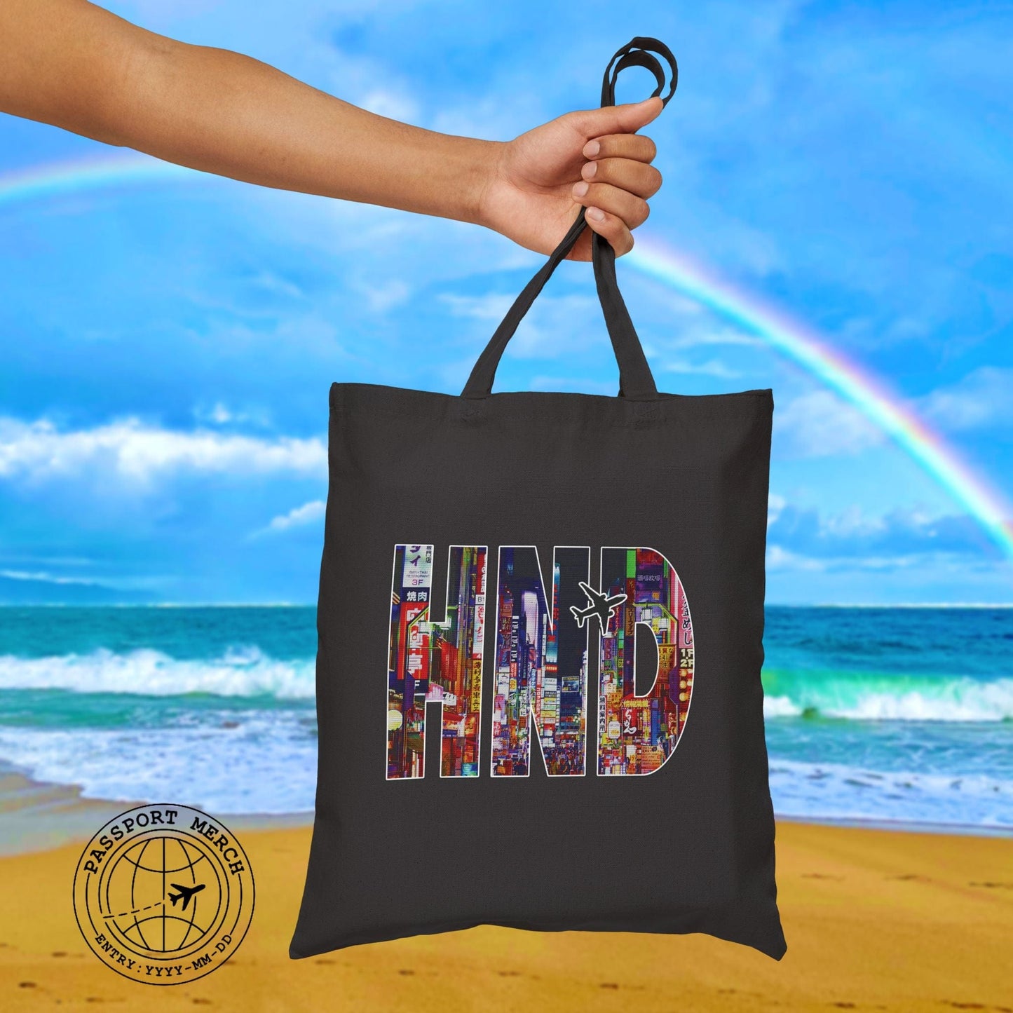 Airport Window Haneda Tokyo Japan HND Tote Bag