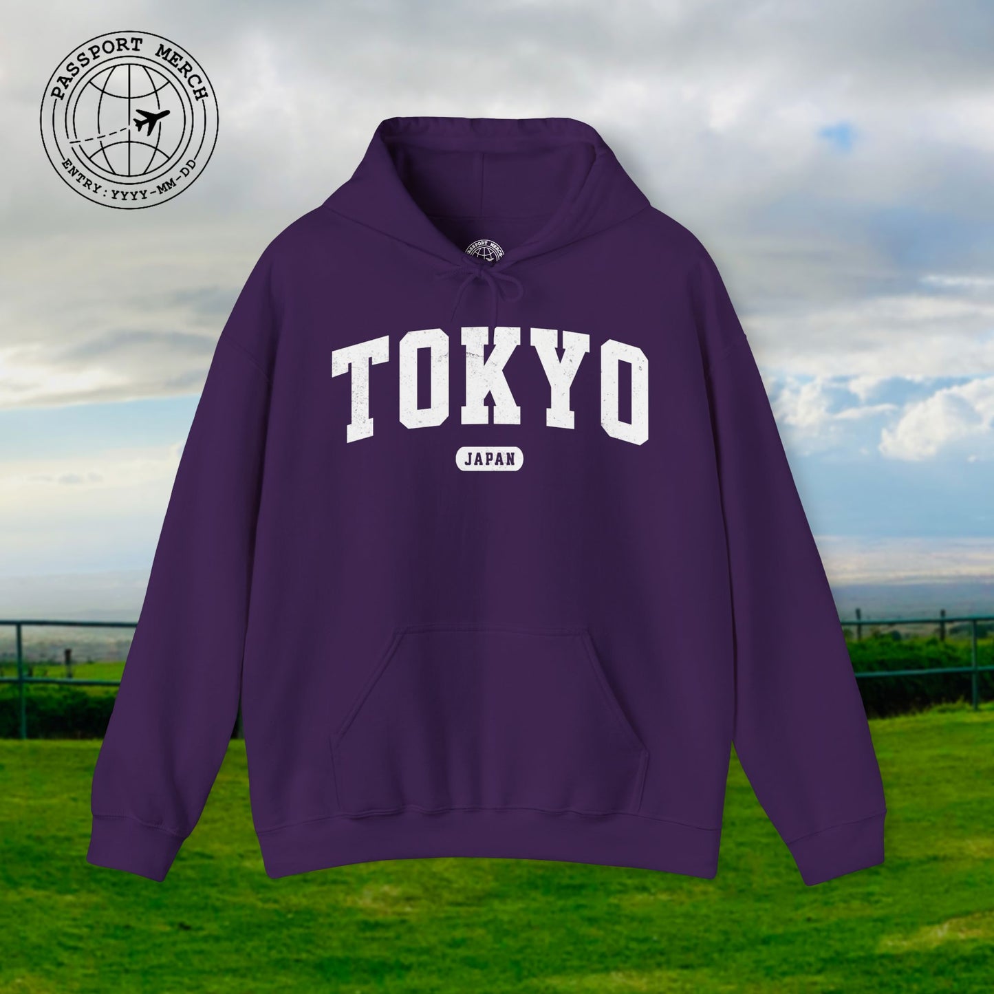 Classic Athletic (Bucket List Edition), Tokyo, Japan Hoodie
