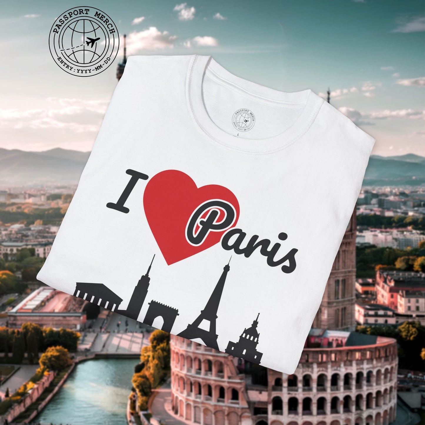 I Heart Paris France T-Shirt